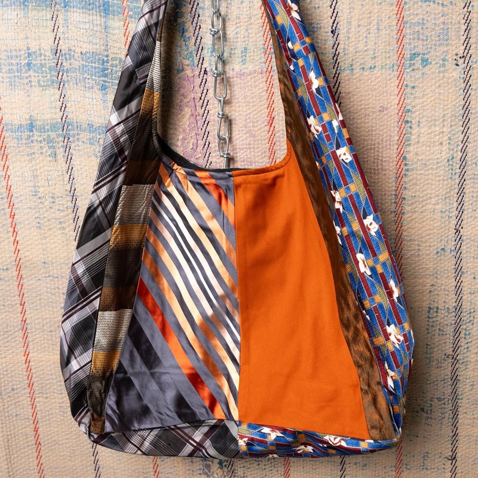 Other Custom upcycled hobo bag Size ONE SIZE - 6 Thumbnail