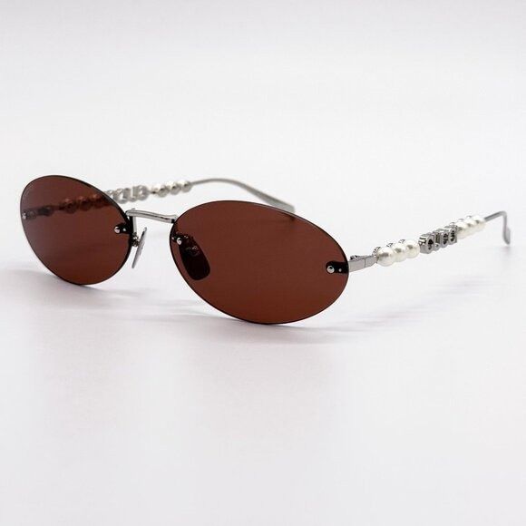 Gucci NEW GUCCI GG1922S 002 SUNGLASSES WOMEN OVAL EYEWEAR GUCC Size ONE SIZE - 10 Thumbnail