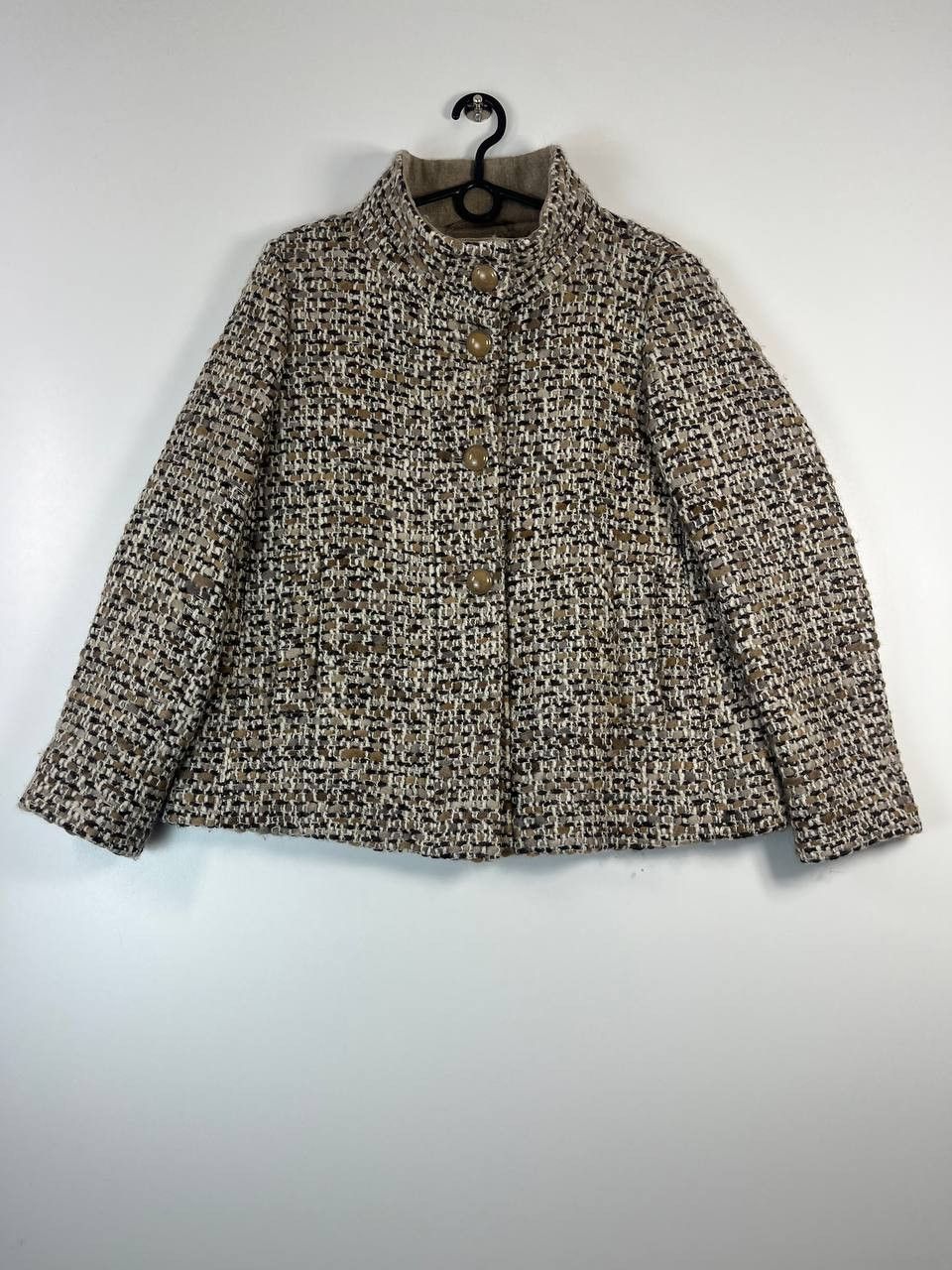 Max Mara Max Mara Studio Tweed Wool Jacket Women’s Size 44 Size M / US 6-8 / IT 42-44 - 1 Thumbnail