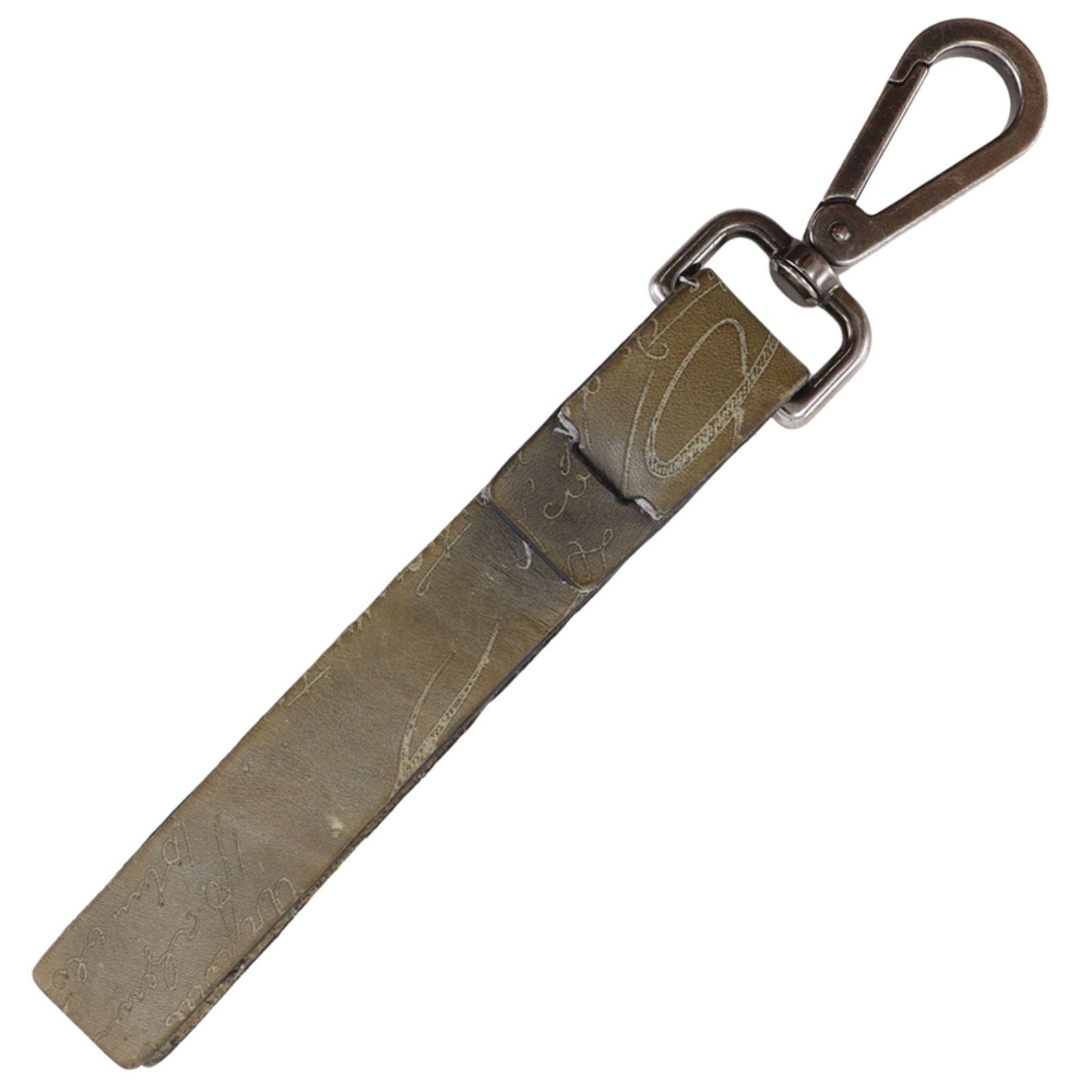 Berluti Berluti Berluti Calligraphy Leather Key Holder Leather Key Chain DUTY FREE for USA Size ONE SIZE - 1 Thumbnail