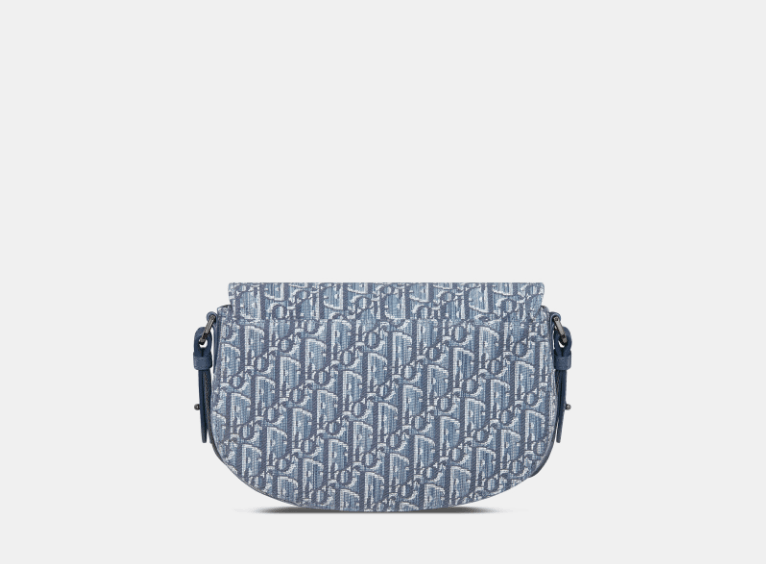 Dior o1w1db10426 1ADPO3 Size :OS / Saddle Messenger Bag in Blue Size ONE SIZE - 5 Thumbnail