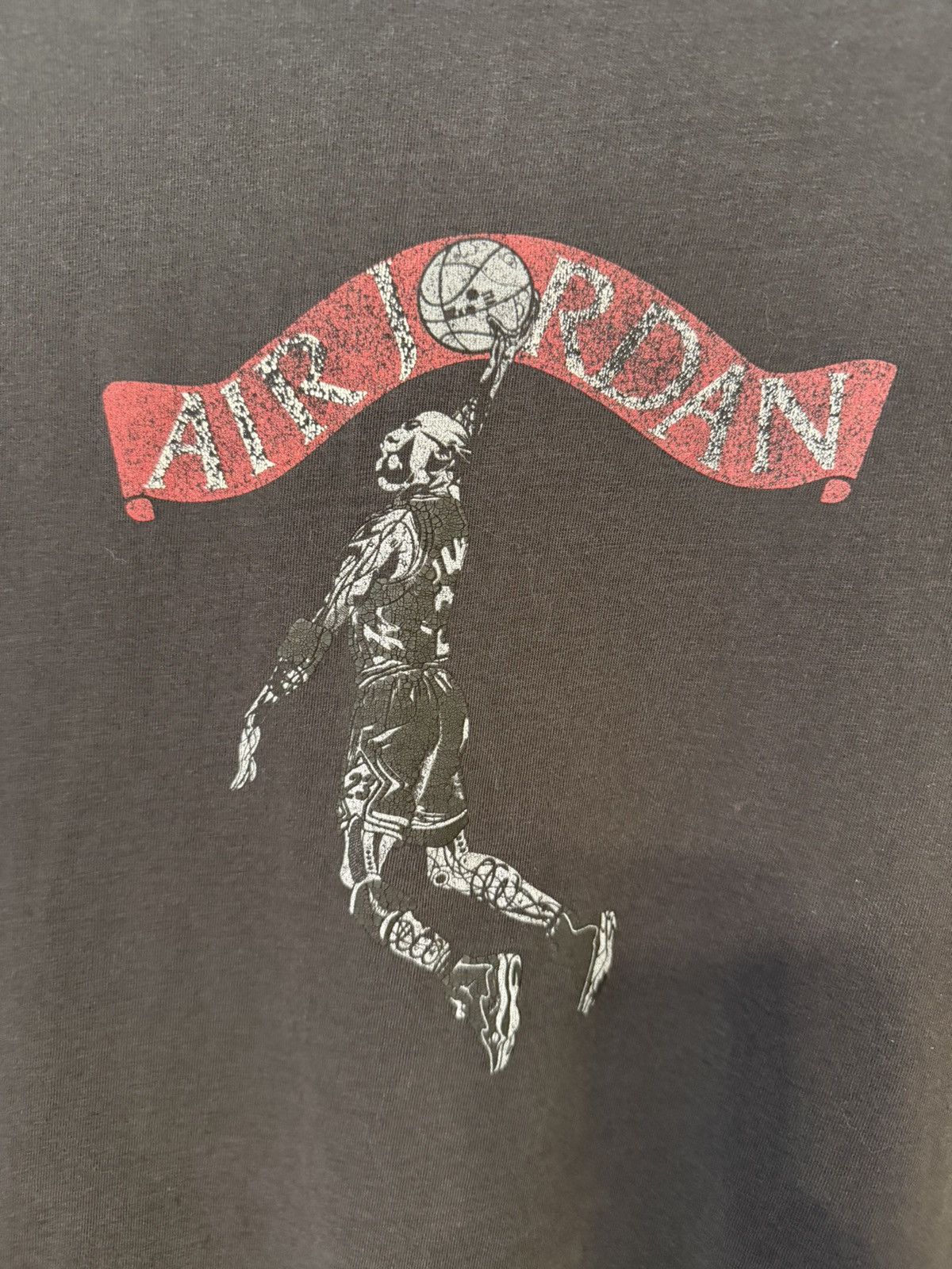 Nike Air jordan vintage graphic dunk t-shirt Size US L / EU 52-54 / 3 - 4 Thumbnail
