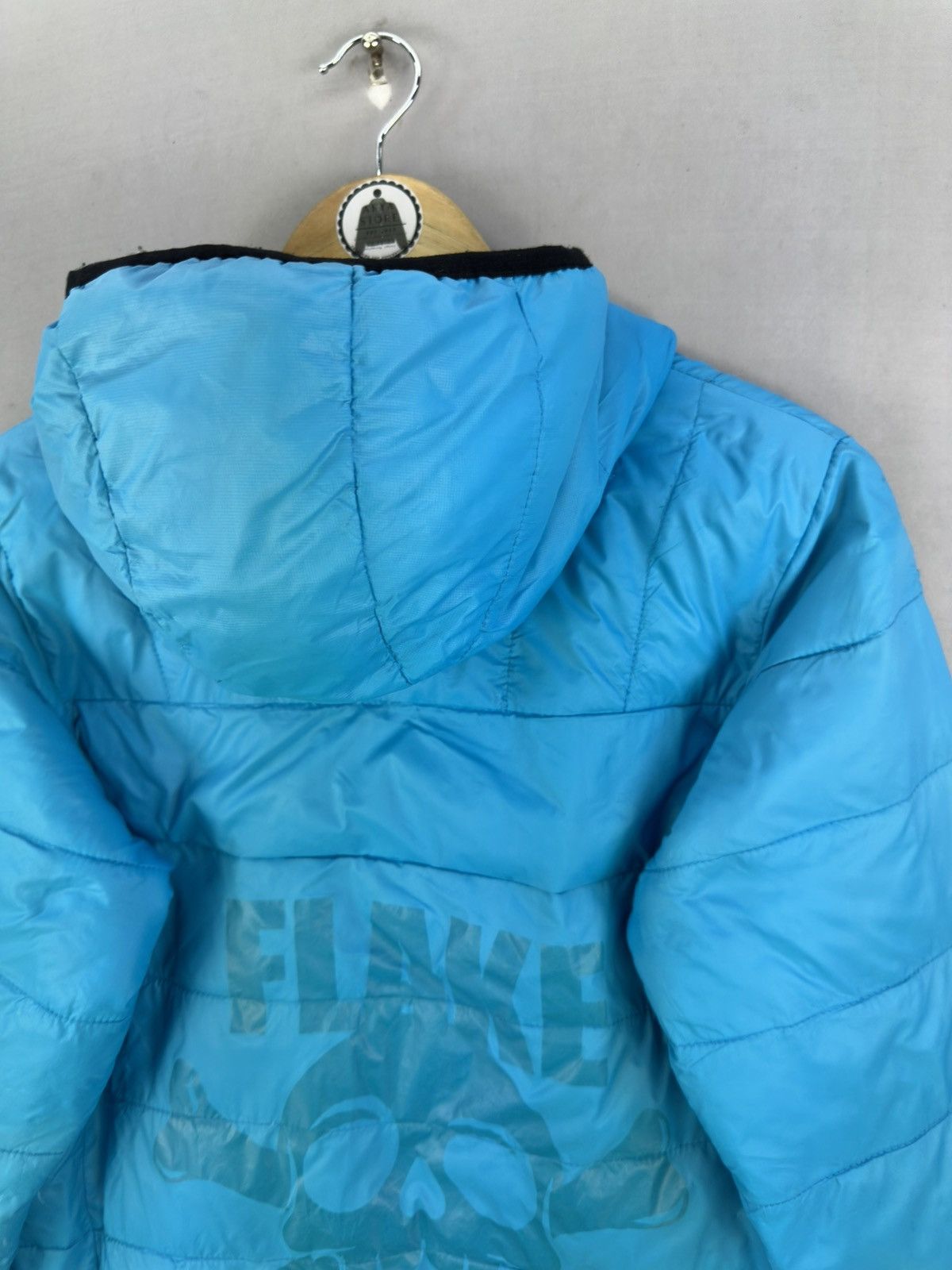Japanese Brand Flake Big Logo Skull Light Puffer Reversible Jacket Size US S / EU 44-46 / 1 - 5 Thumbnail