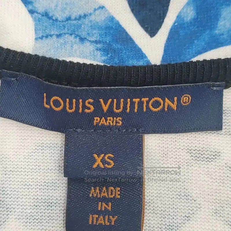 Louis Vuitton Louis Vuitton Women's Blue Cotton Tank Top . Size XS / US 0-2 / IT 36-38 - 5 Thumbnail