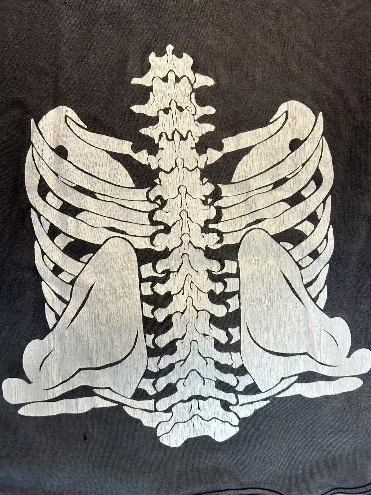 Saint Michael Saint Michael Out of Print Skeletal Chest Destruction Wash Size US L / EU 52-54 / 3 - 3 Thumbnail