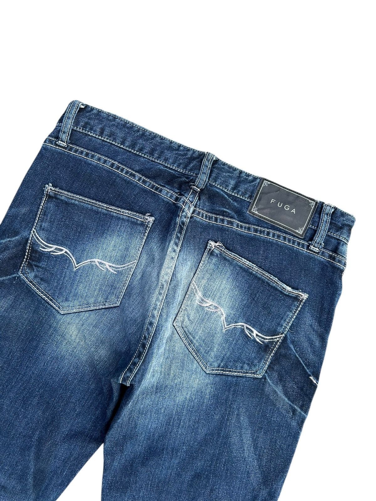 GOSTAR DE FUGA Gostar De Fuga Japanese Distressed Denim Jeans Size US 30 / EU 46 - 7 Thumbnail
