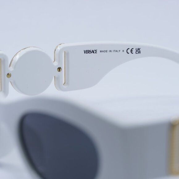 Versace 🕶️ New Versace VE4480U 314/87 Sunglasses - White Frame Size ONE SIZE - 7 Thumbnail