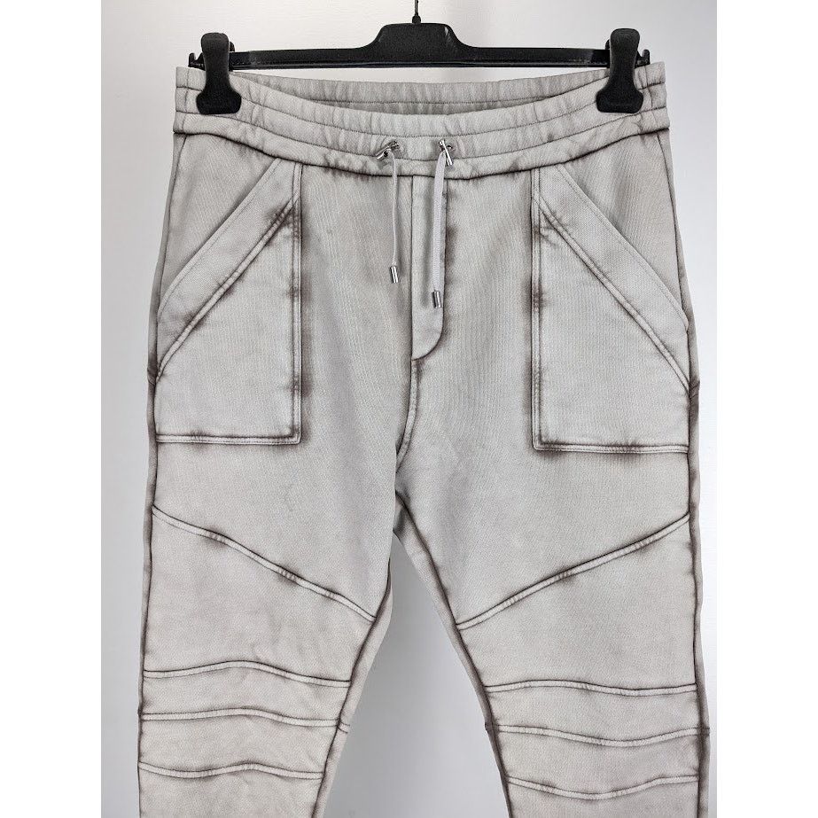 Balmain o1rshd1 Sweatpant & Jogger in White Size US 34 / EU 50 - 3 Thumbnail