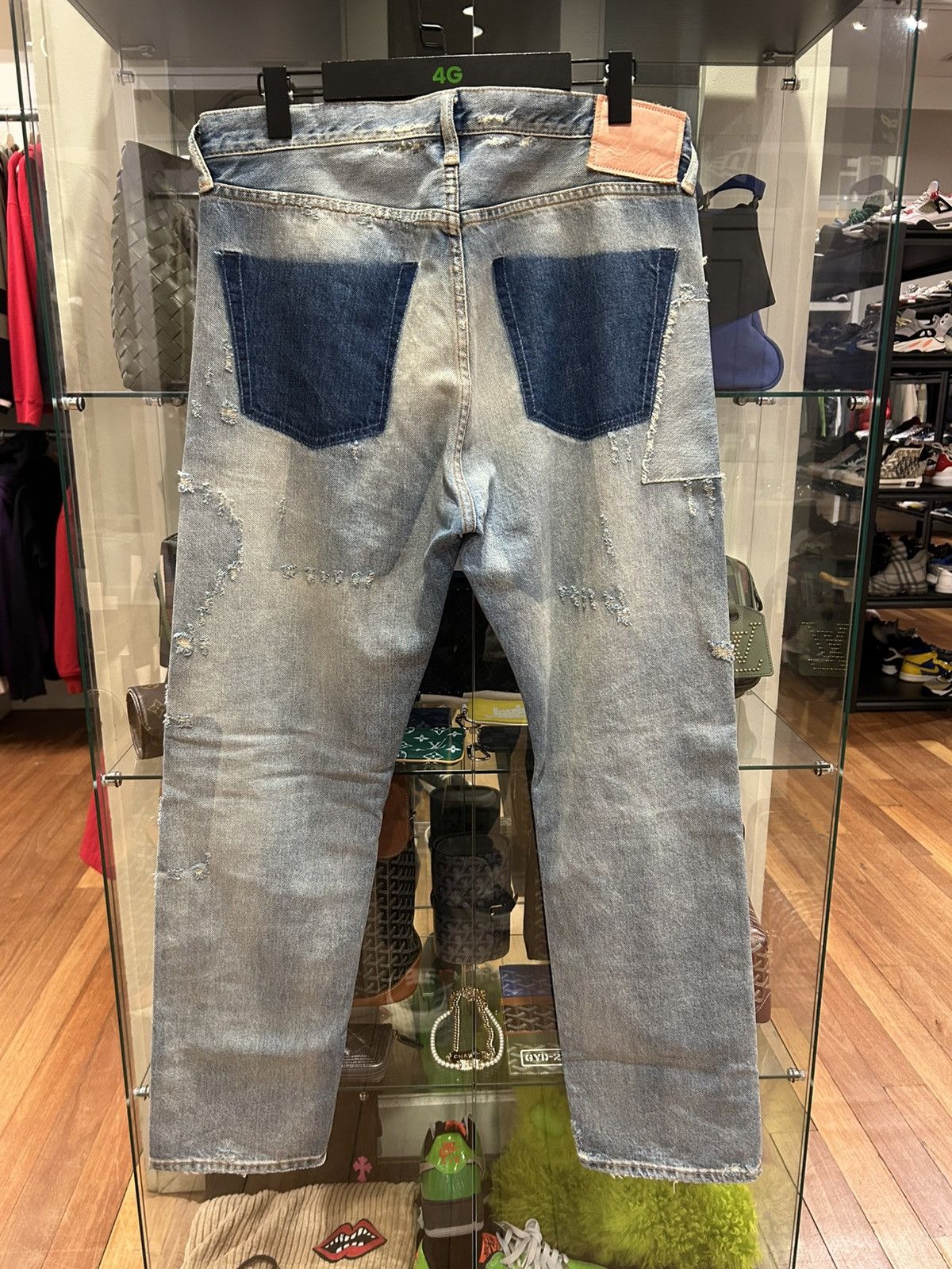 Acne Studios Acne Studios Patchwork Denim Jeans Size US 32 / EU 48 - 2 Thumbnail