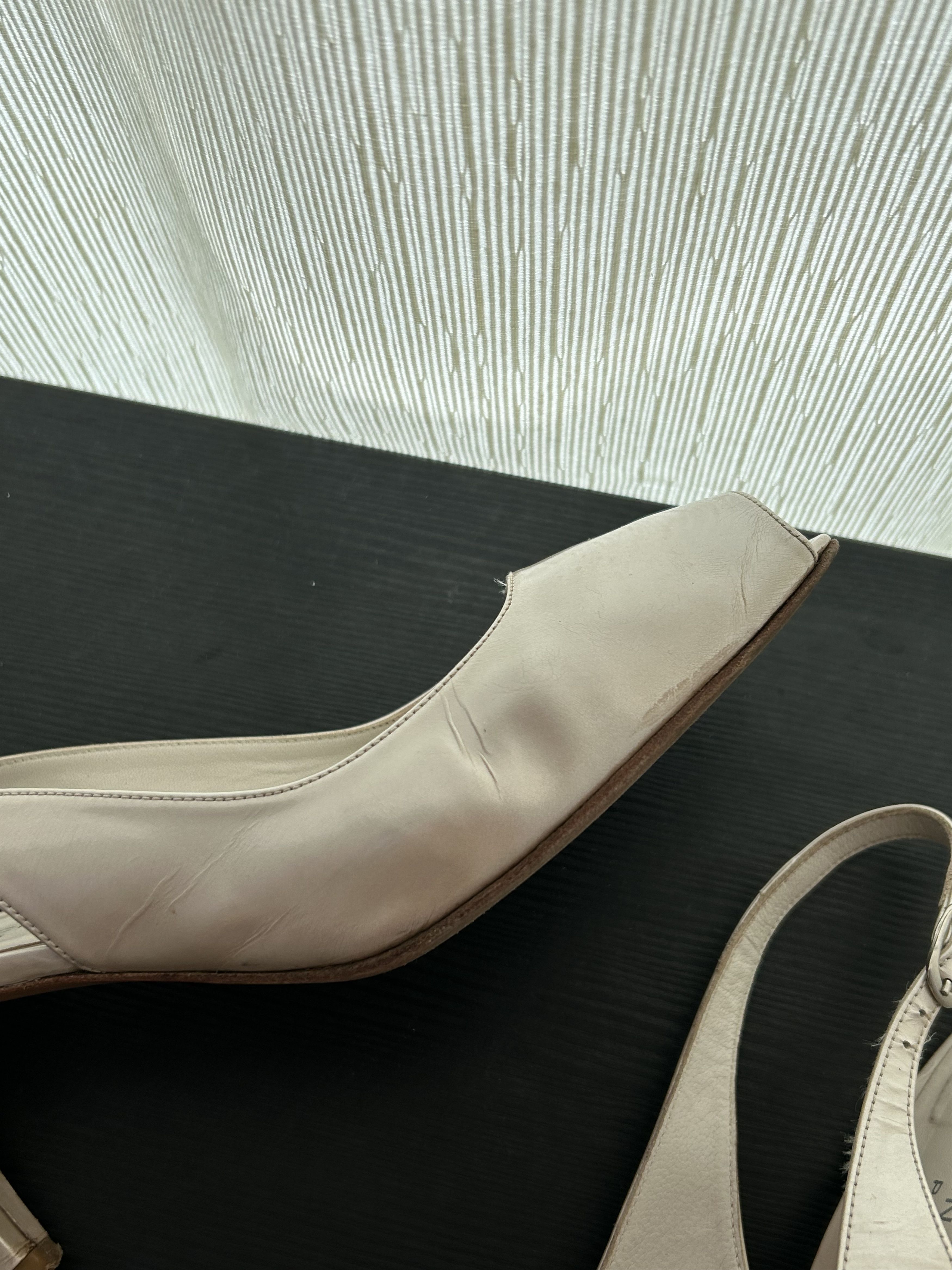 Balenciaga Balenciaga Open-Toe Slingback Heels Size US 9 / IT 39 - 7 Thumbnail