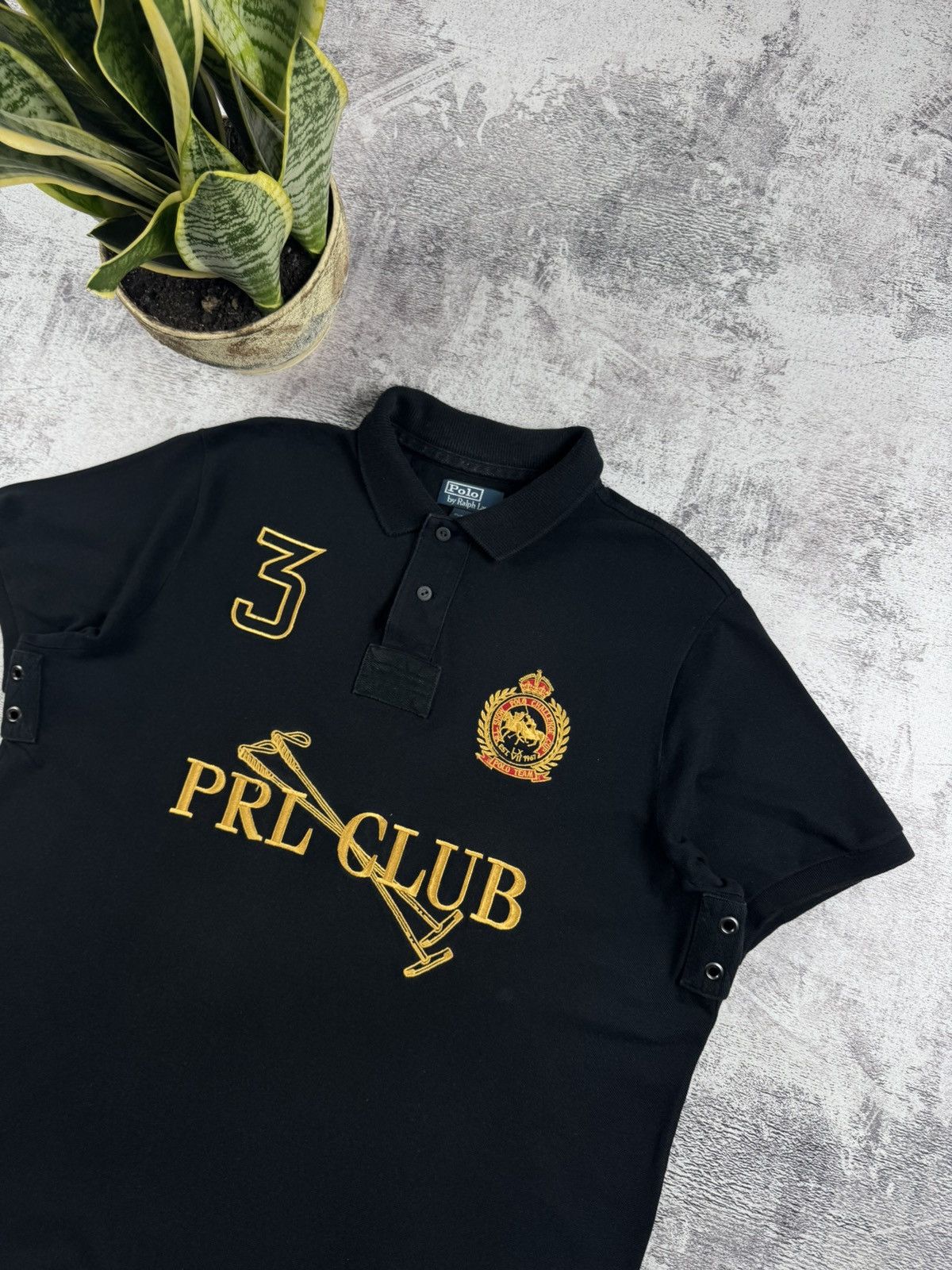 Polo Ralph Lauren Polo Ralph Lauren PRL Club Hip Hop Chief Keef Polo T Shirt Size US XL / EU 56 / 4 - 5 Thumbnail