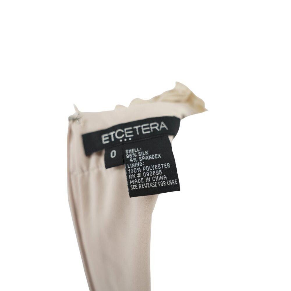 Designer Etcetera Silk Ruffle Tank Size 0 Size XS / US 0-2 / IT 36-38 - 7 Thumbnail