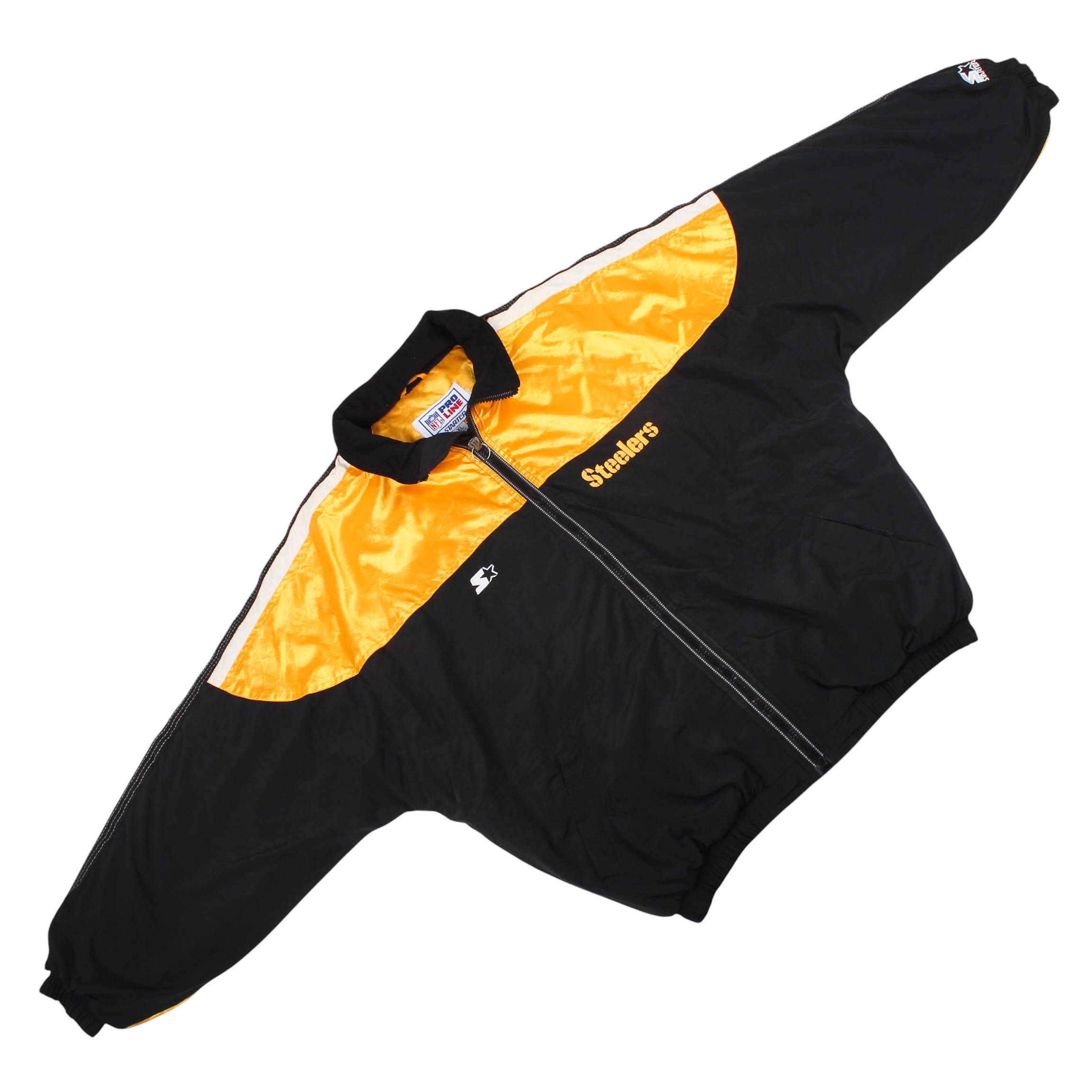 Starter Starter Pittsburgh Steelers Jacket NFL Pro Line 90s Size US XL / EU 56 / 4 - 3 Thumbnail