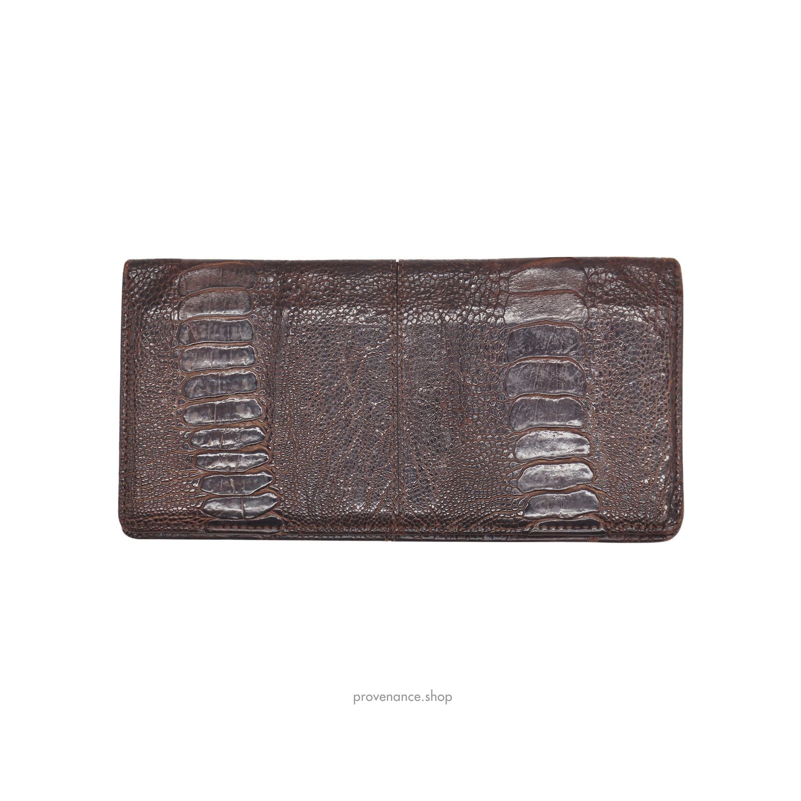 Givenchy 🔴 Givenchy Long Wallet - Ostrich Leather Size ONE SIZE - 1 Thumbnail