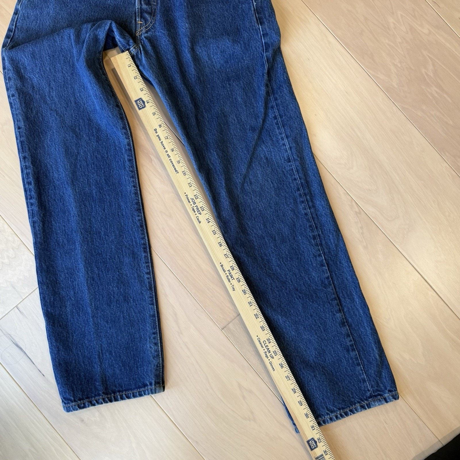 Levi's × Vintage Vintage Levis 501 Jeans 30 Blue Straight Leg Denim Women Size US 30 / EU 46 - 6 Thumbnail