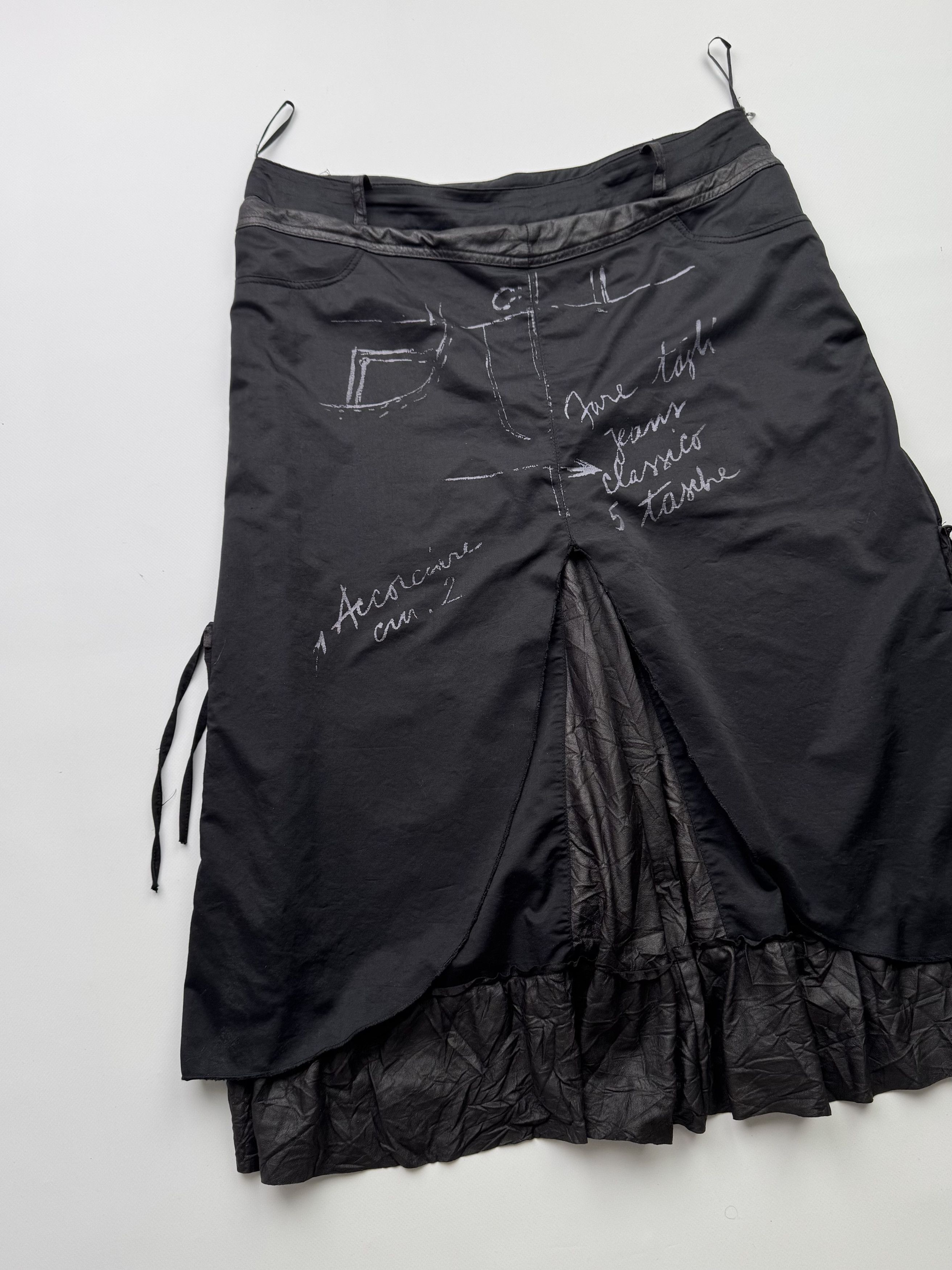 Japanese Brand Vintage Bondage Skirt B635 E2(V456) Size 34" / US 12 / IT 48 - 2 Thumbnail