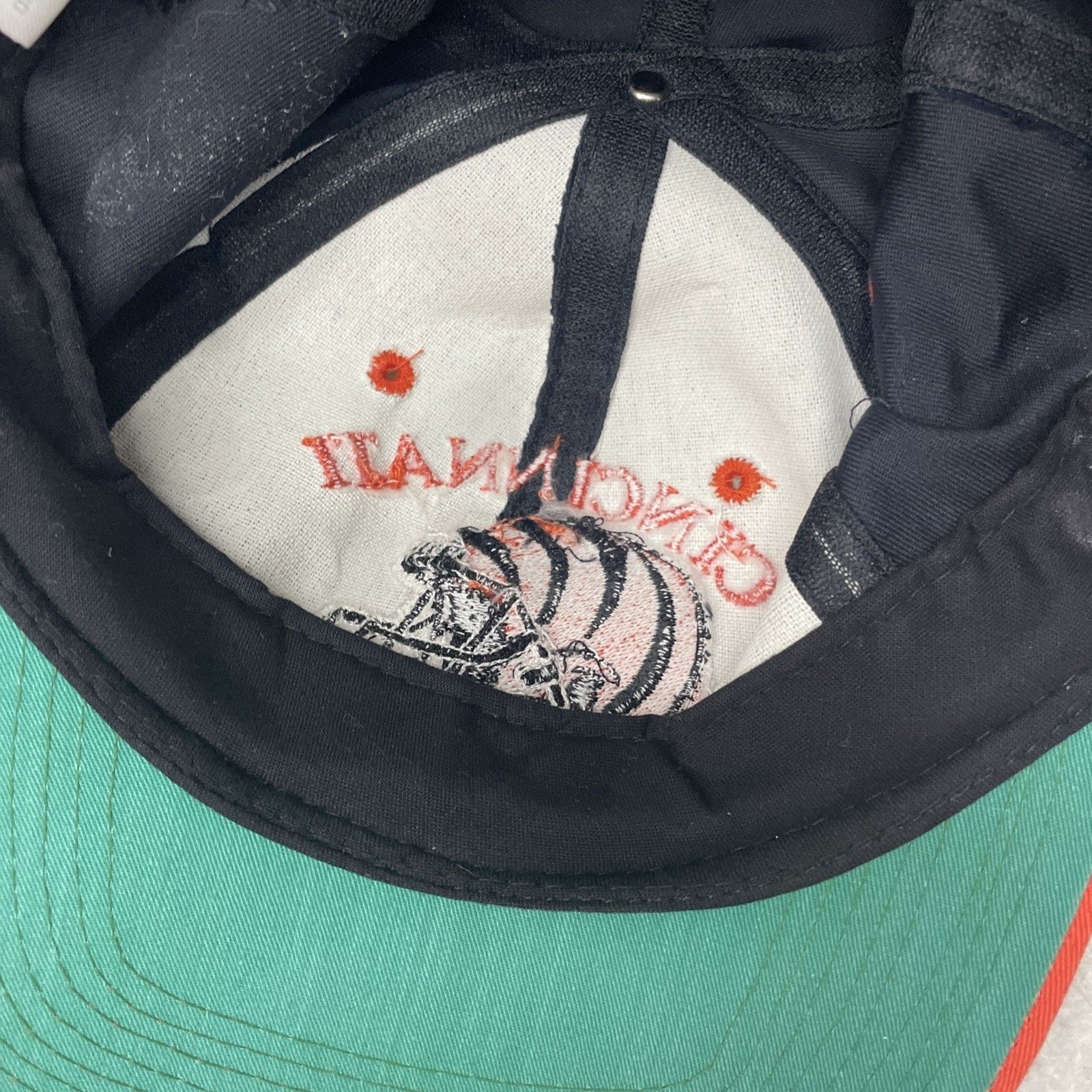 Other Vintage Cincinnati Bengals Hat AJD Snapback 90s NFL Logo Size ONE SIZE - 9 Thumbnail