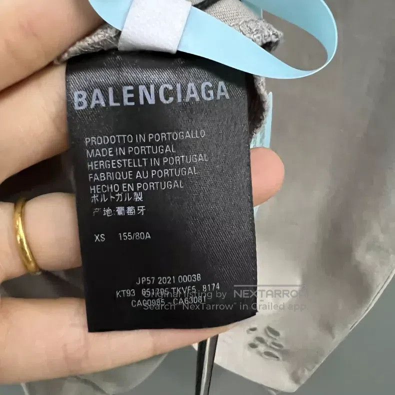 Balenciaga Balenciaga Mosaic Double B Printed Short Sleeve, XS Size Size US XS / EU 42 / 0 - 3 Thumbnail