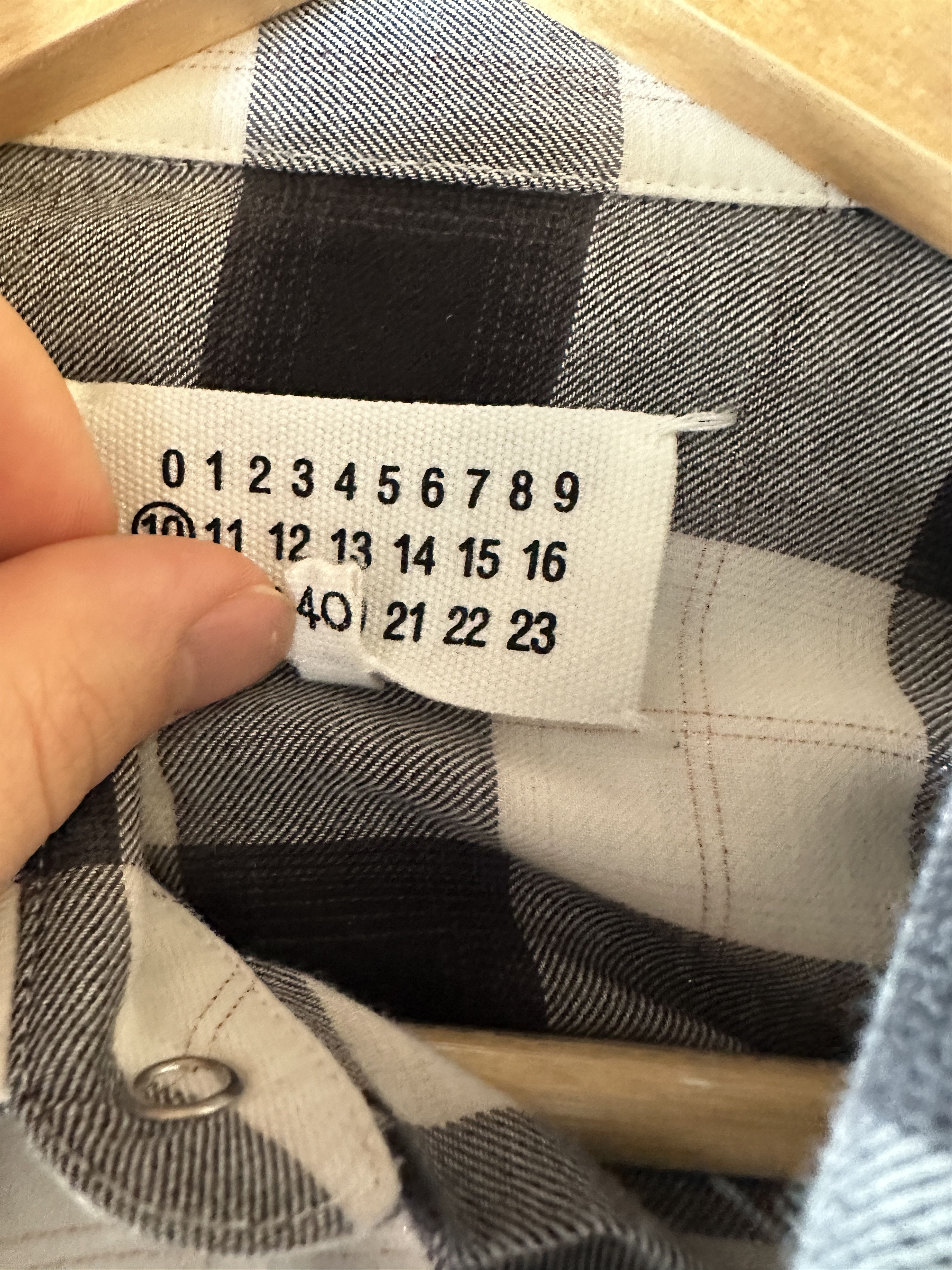 Maison Margiela Maison Margiela Check Western Shirt Size US S / EU 44-46 / 1 - 6 Thumbnail