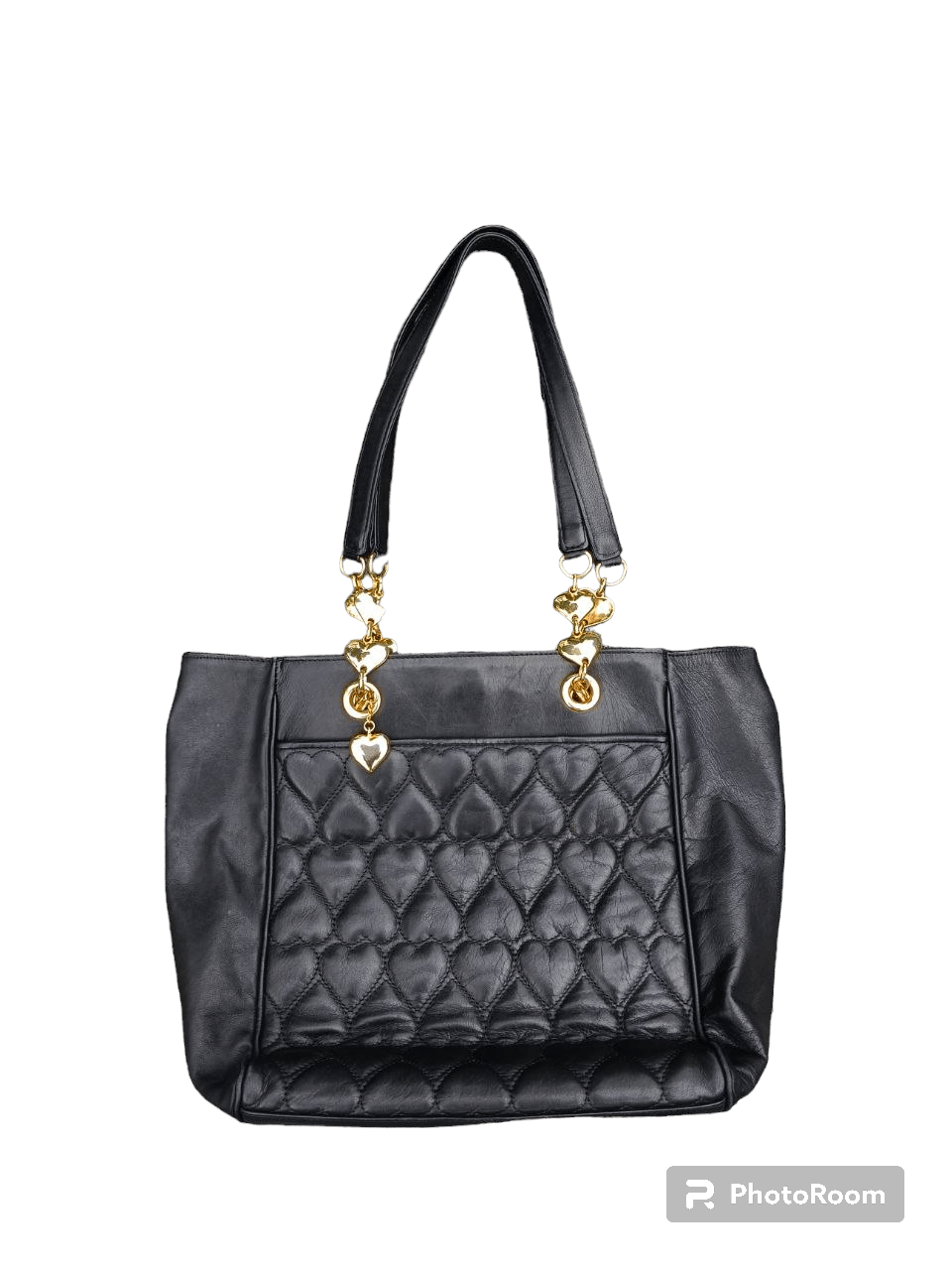 Leather × Moschino MOSCHINO LEATHER HAND BAG Size ONE SIZE - 1 Thumbnail