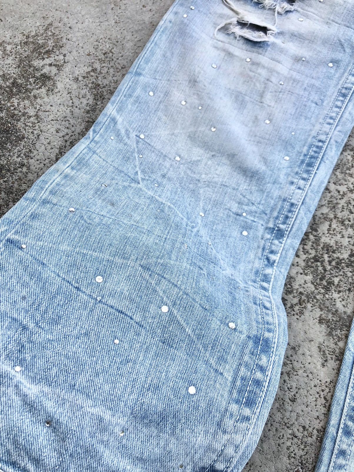 Other BEADS DISTRESSED DENIM Size 32" / US 10 / IT 46 - 7 Thumbnail