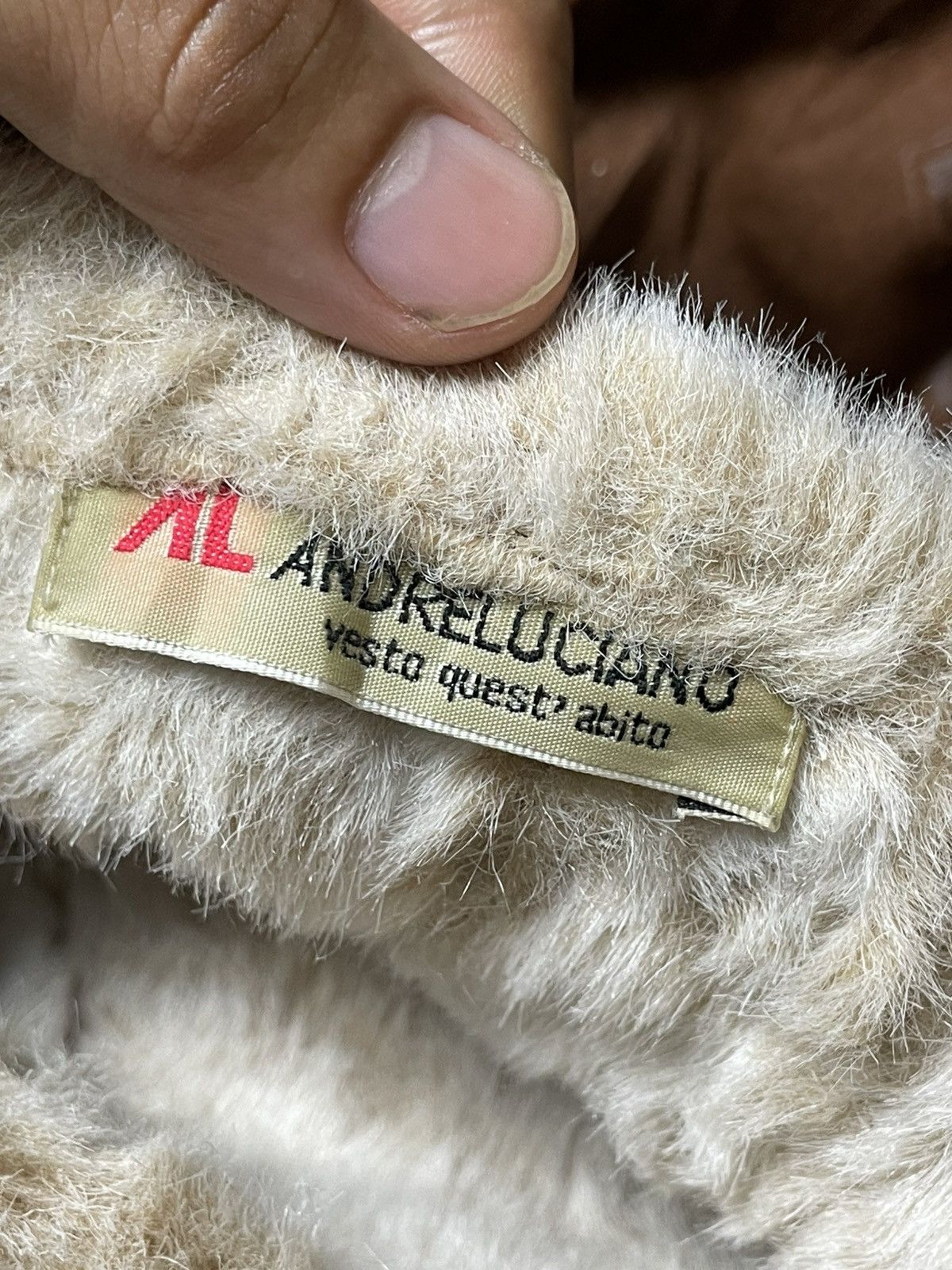 Andreluciano × Designer × Vintage Vintage ANDRELUCIANO Leather Suede Mini Skirt (93) Size 27" / US 4 / IT 40 - 7 Thumbnail