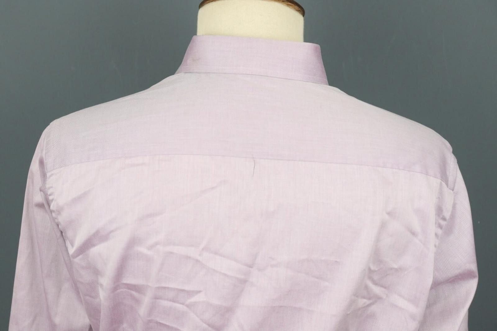 Eton Eton Contemporary Fit Shirt Sz 43 / 17 Purple Button Down Size US M / EU 48-50 / 2 - 8 Thumbnail