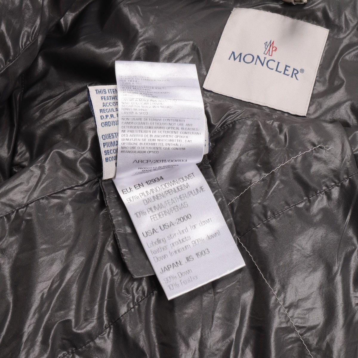 Moncler Authentic Moncler Cappottino Kids Down Long Jacket Olive Size XXS / US 00 / IT 34 - 20 Thumbnail
