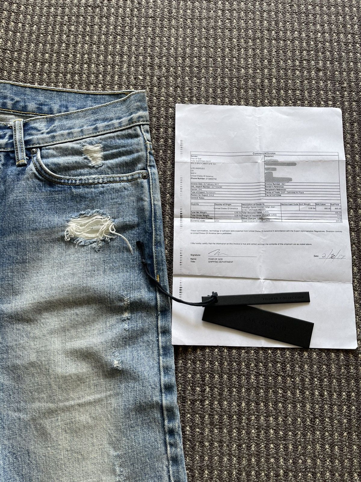 Fear of God Fear Of God Fourth Collection Jeans Size US 31 - 7 Thumbnail