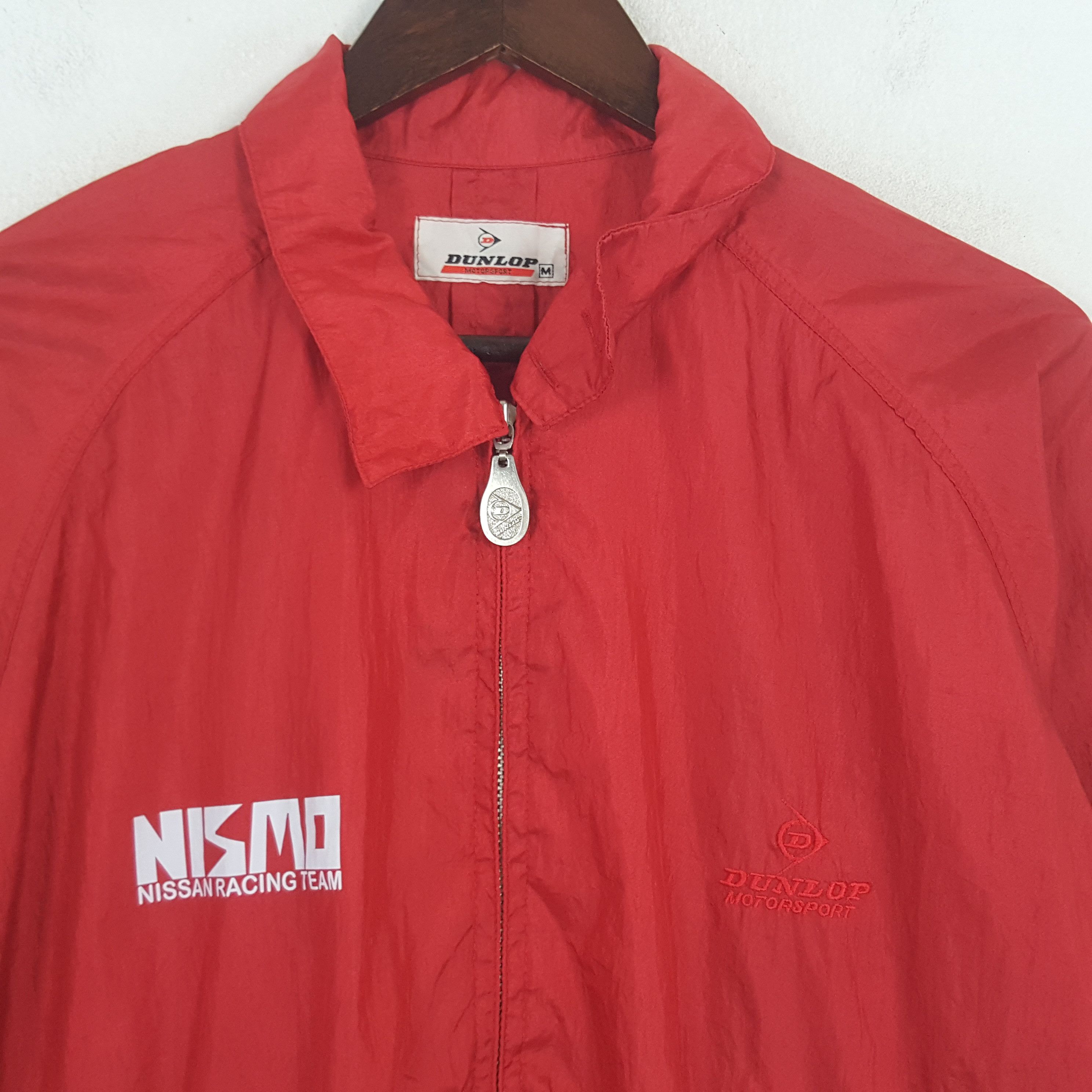 Vintage Vintage Dunlop x Custom Nismo Nissan Logo Windbreaker Jacket Size US M / EU 48-50 / 2 - 3 Thumbnail