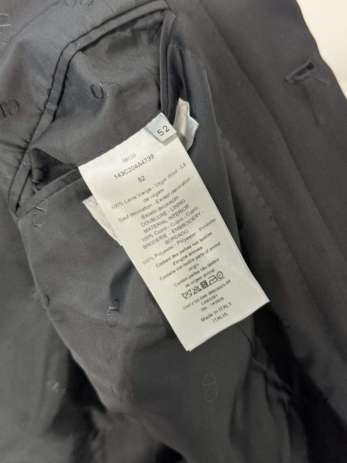 Dior DIOR FW21 Size 52R - 10 Thumbnail