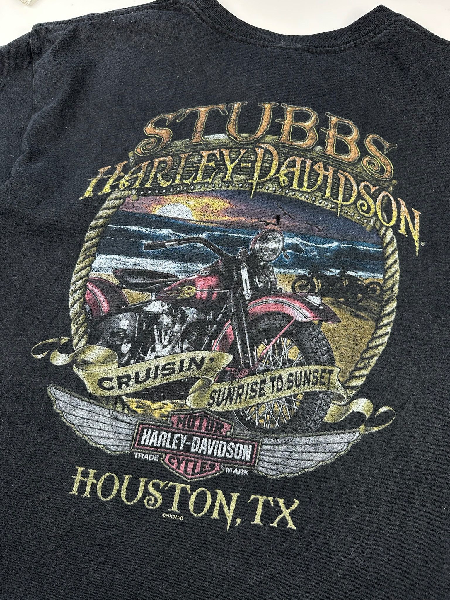 Harley Davidson VINTAGE Harley Davidson Clown T-Shirt Size US L / EU 52-54 / 3 - 10 Thumbnail