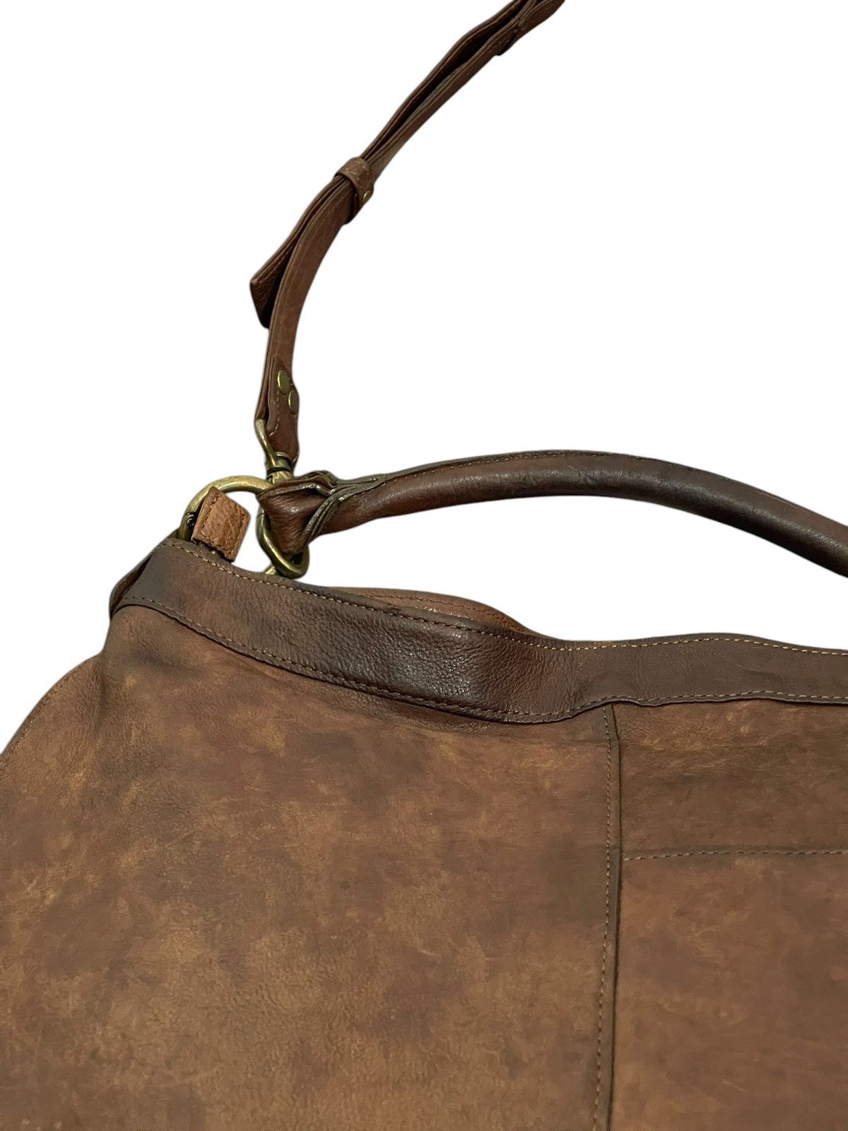 Leather Full Leather Patina Hungry Bum Shoulder Bag 1🟩7 Size ONE SIZE - 18 Thumbnail