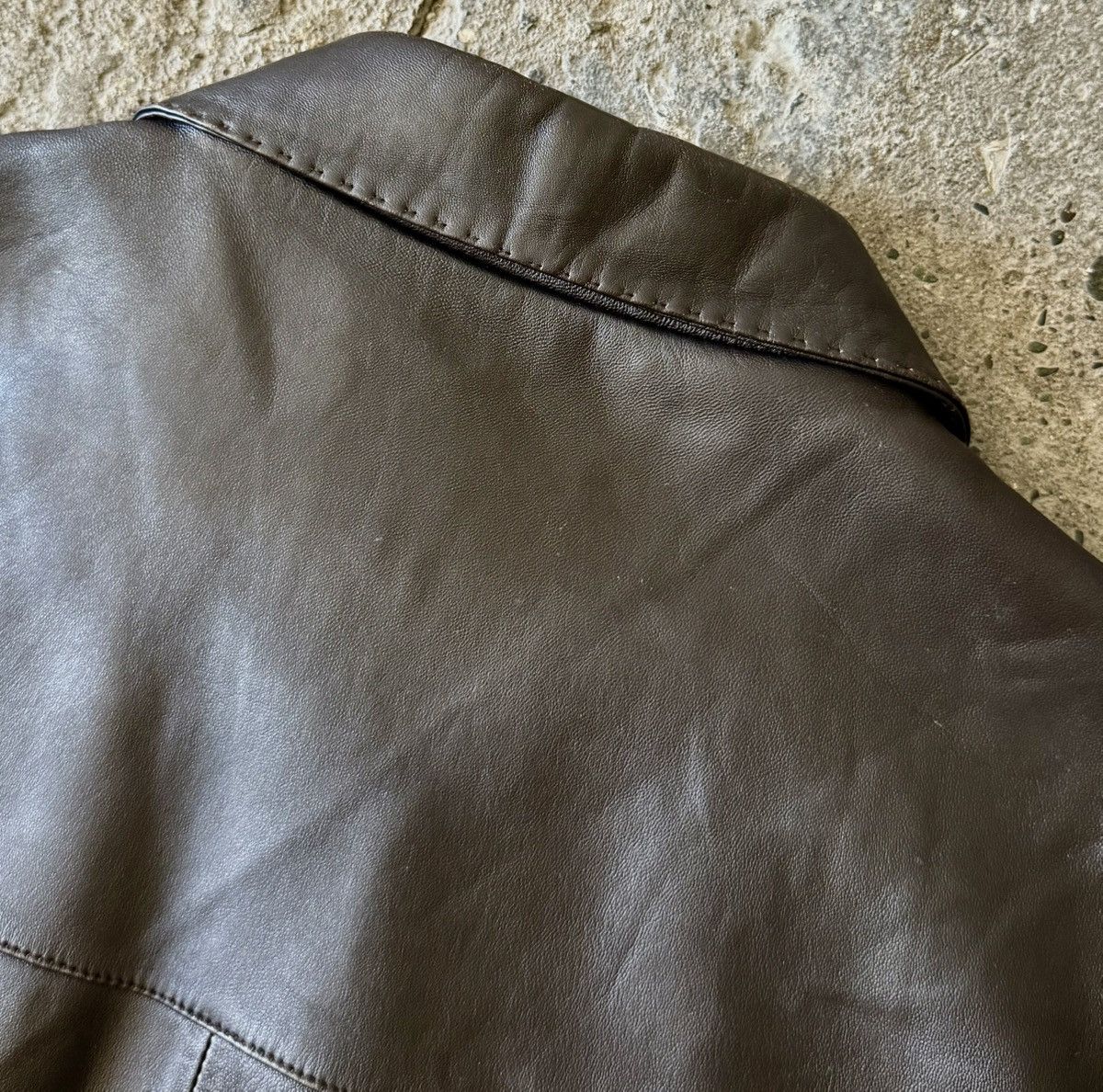 Balenciaga Balenciaga - 1997 - Nicolas Ghesquière -Zip Lambskin Leather Size US XXL / EU 58 / 5 - 19 Thumbnail