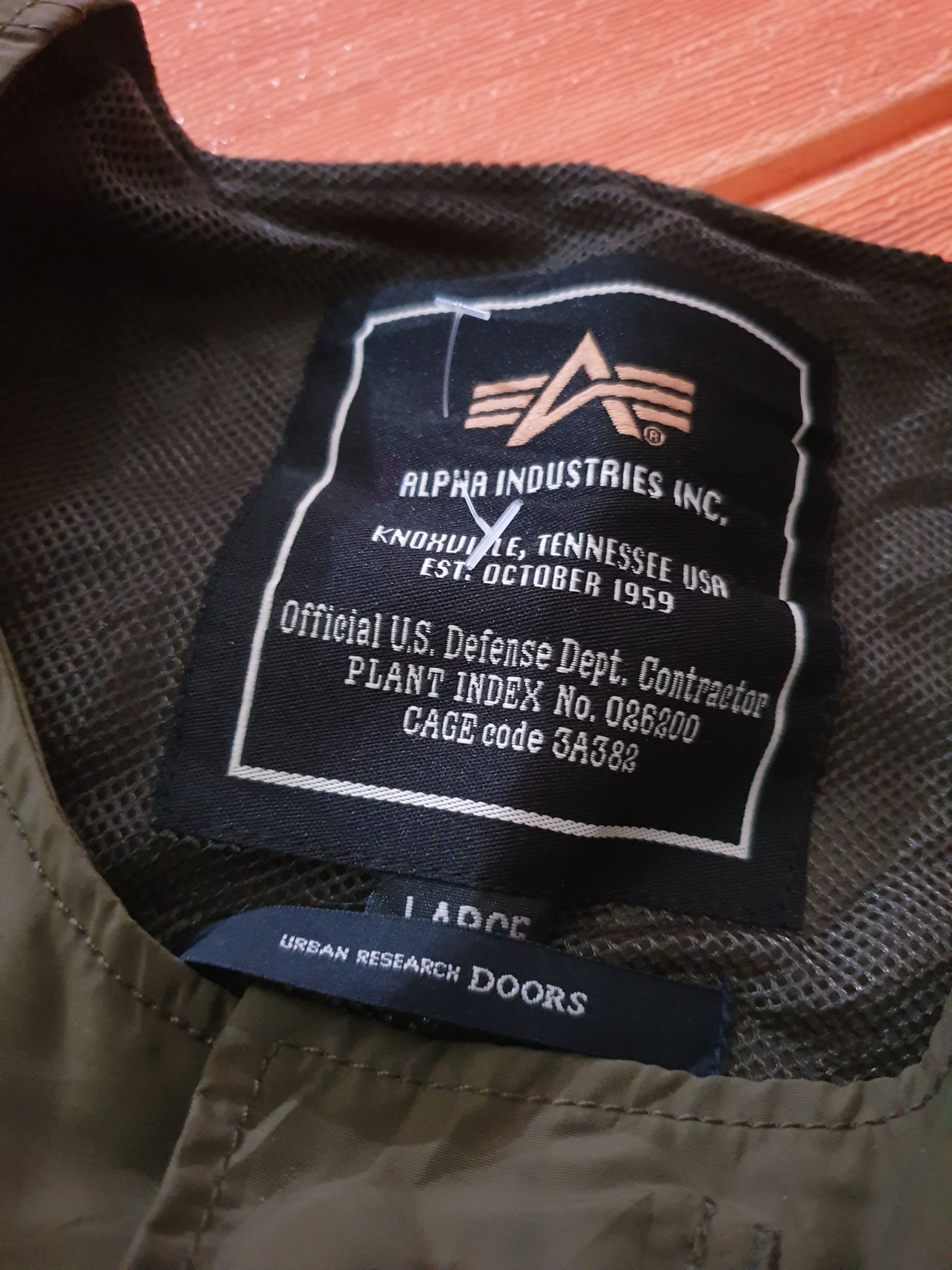 Alpha Industries 💥Alpha industries Green military jacket Size US L / EU 52-54 / 3 - 2 Thumbnail