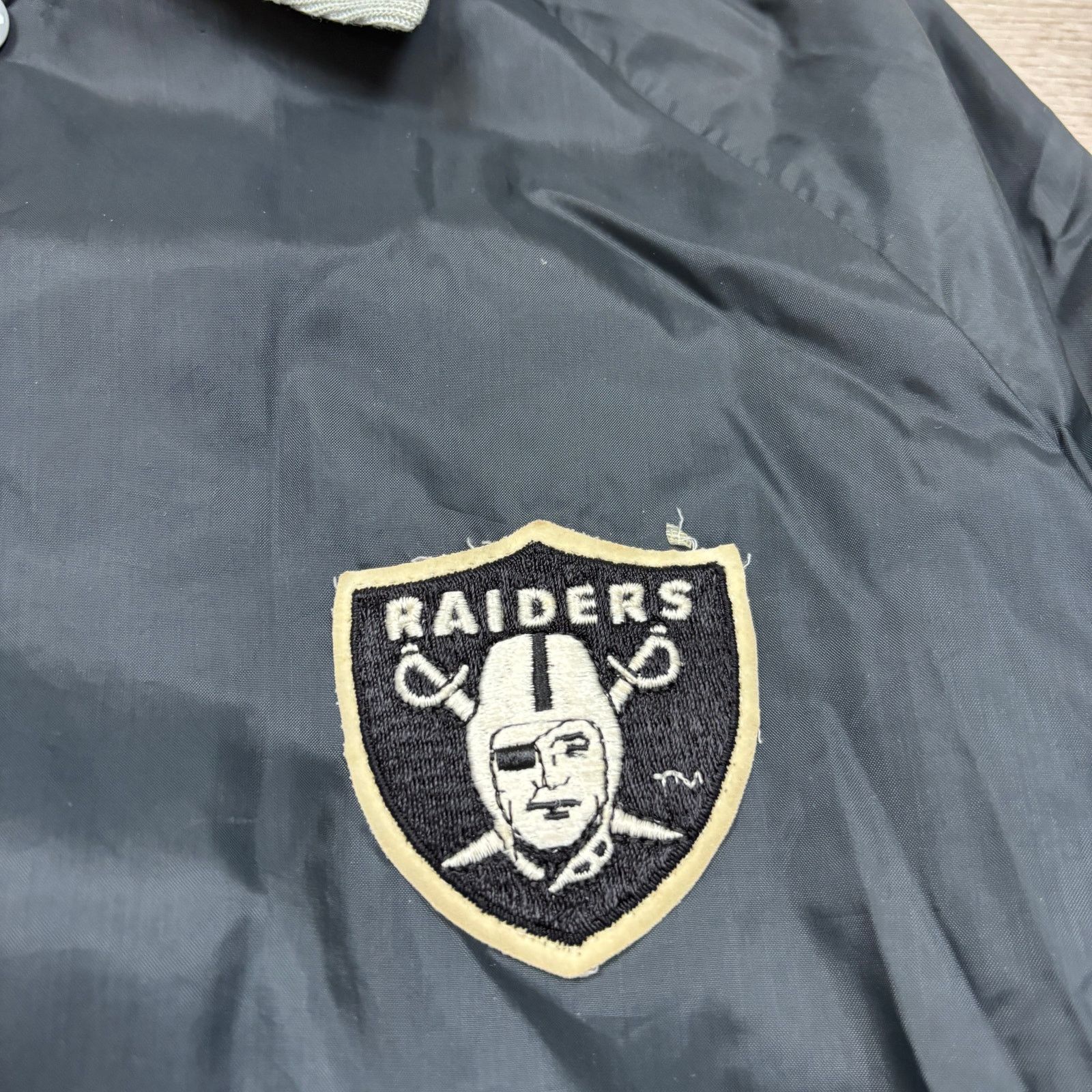 NFL × Vintage VTG 80s Stahl Urban NFL Los Angeles Raiders Jacket Men's M Size US M / EU 48-50 / 2 - 5 Thumbnail