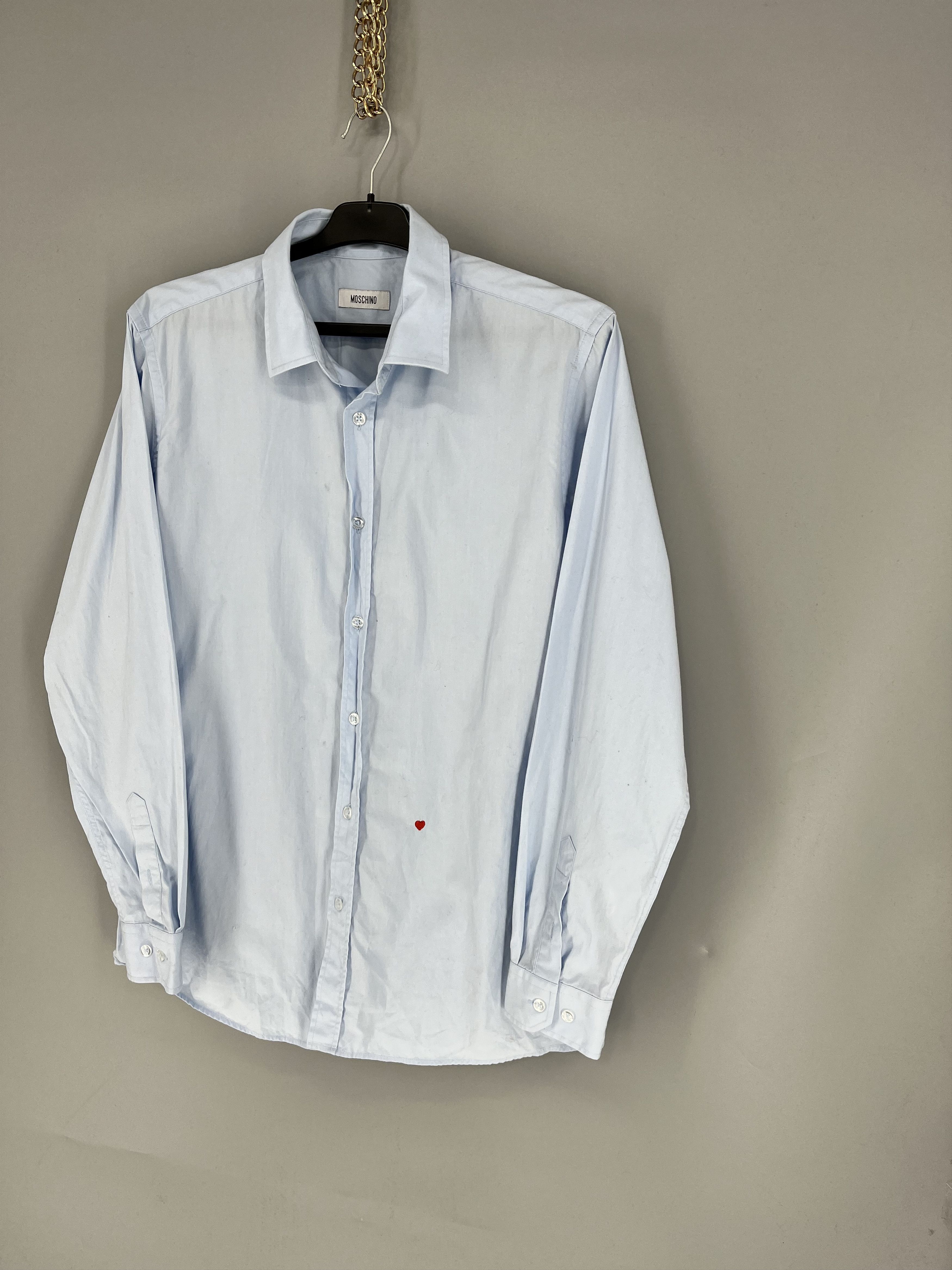 Moschino Moschino Shirt Button Ups Vintage Luxury Size US L / EU 52-54 / 3 - 3 Thumbnail