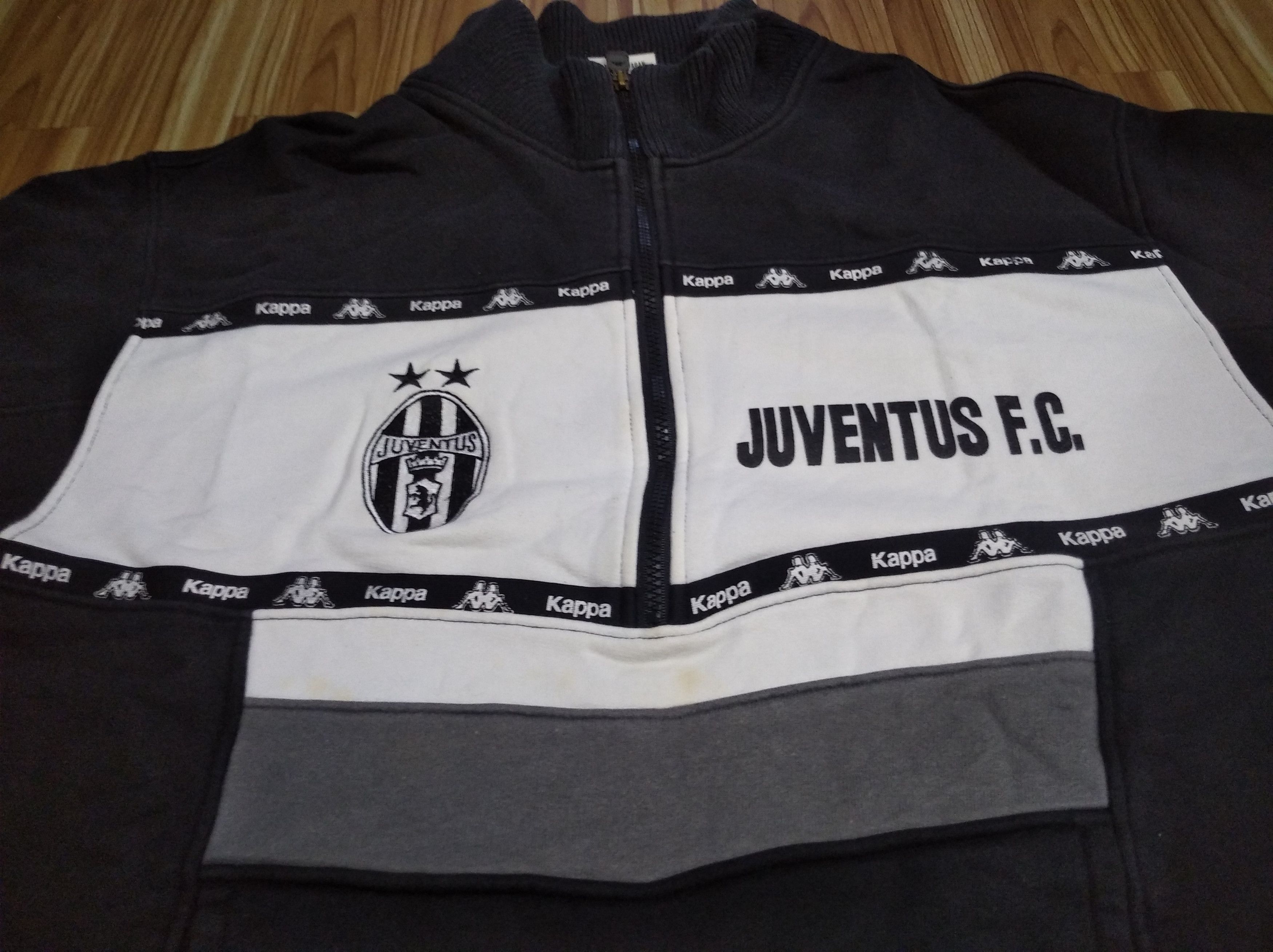 Japanese Brand × Kappa Vintage Juventus Team by kappa Half zipper Sweatshirt Size US M / EU 48-50 / 2 - 6 Thumbnail