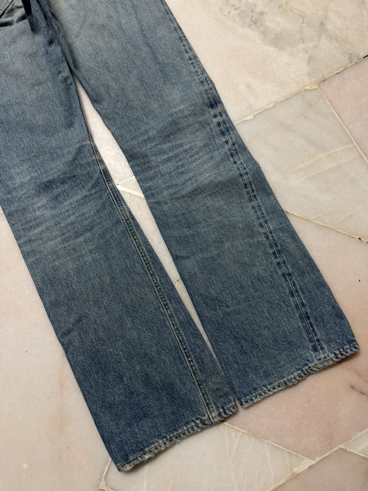 14th Addiction 💥SELVEDGE💥90's KATOTOGI MADE IN JAPAN FADED SELVEDGE FLARED Size US 26 / EU 42 - 18 Thumbnail