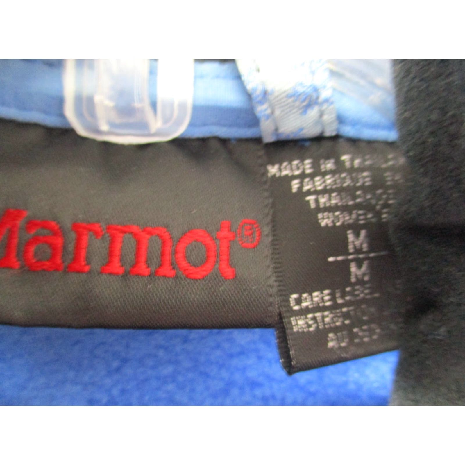 Marmot Marmot Vest Womens Medium Fleece Blue Colorblock Logo Zip Pockets Size M / US 6-8 / IT 42-44 - 5 Thumbnail