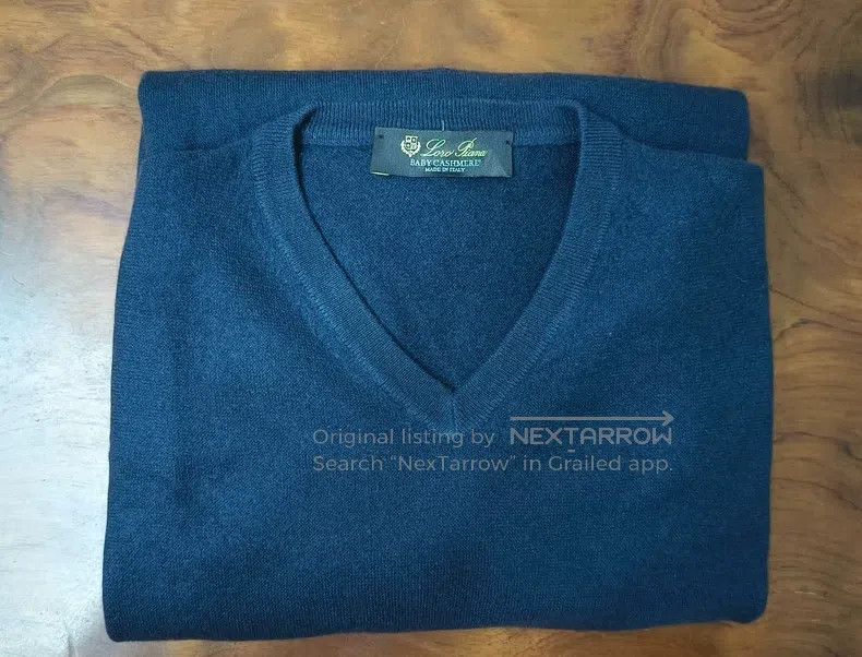 Loro Piana LORO PIANA Size 54 baby cashmere sweater Size US L / EU 52-54 / 3 - 2 Thumbnail