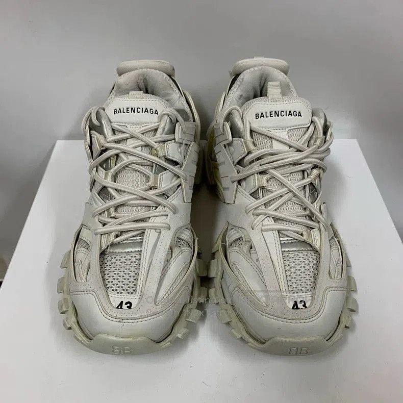 Balenciaga Balenciaga Track pure white Daddy shoes. Size US 9 / EU 42 - 2 Thumbnail