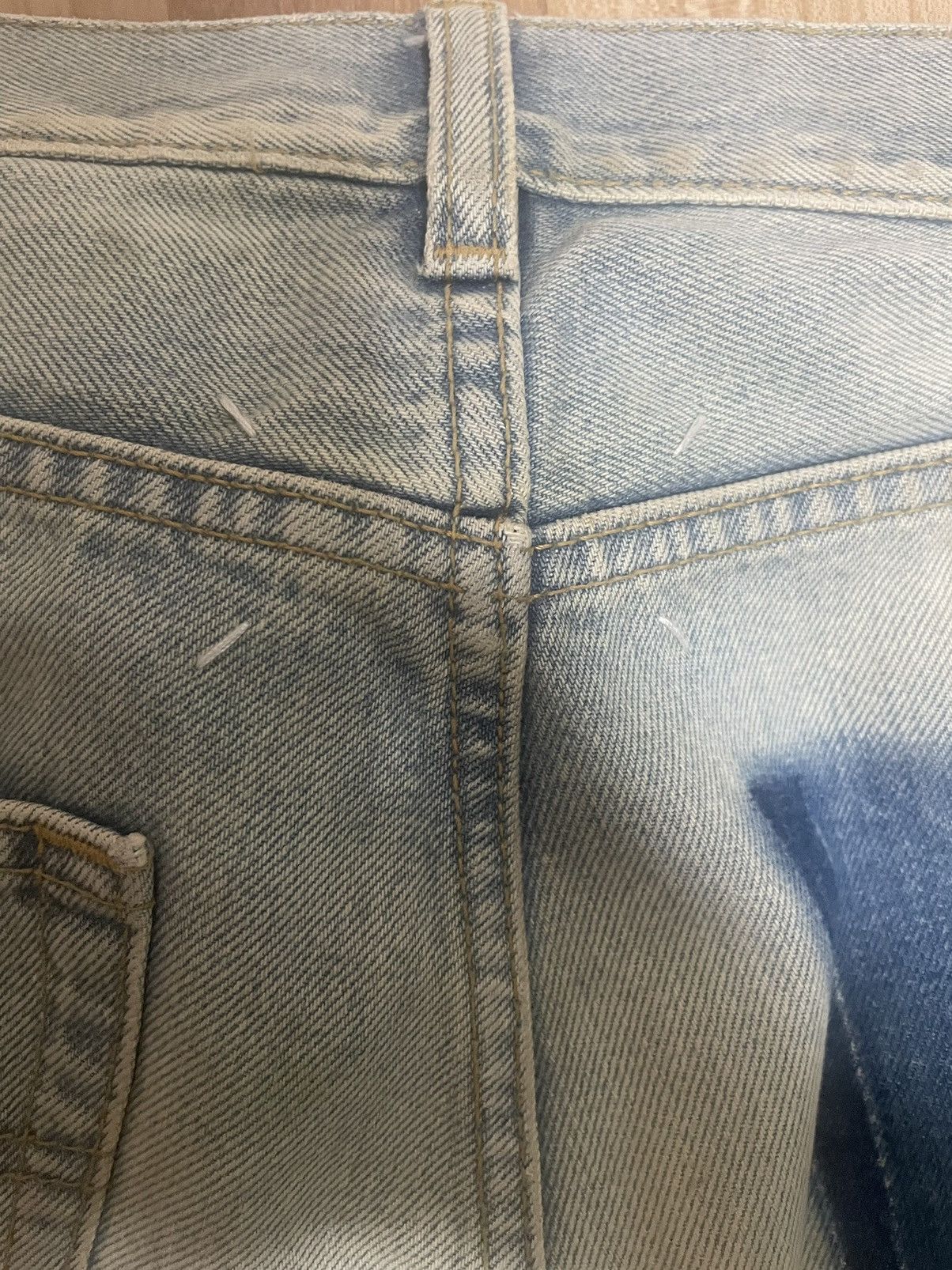 Maison Margiela Maison Margiela Distressed Denim with Strap Pouch Size US 30 / EU 46 - 8 Thumbnail
