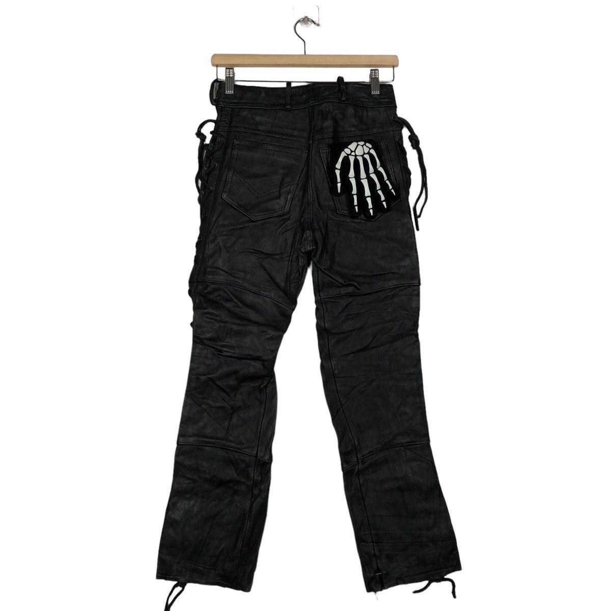 Genuine Leather Rare Bondage Riot Riot Genuine Leather Pants Easy Rider Usa Size US 28 / EU 44 - 7 Thumbnail