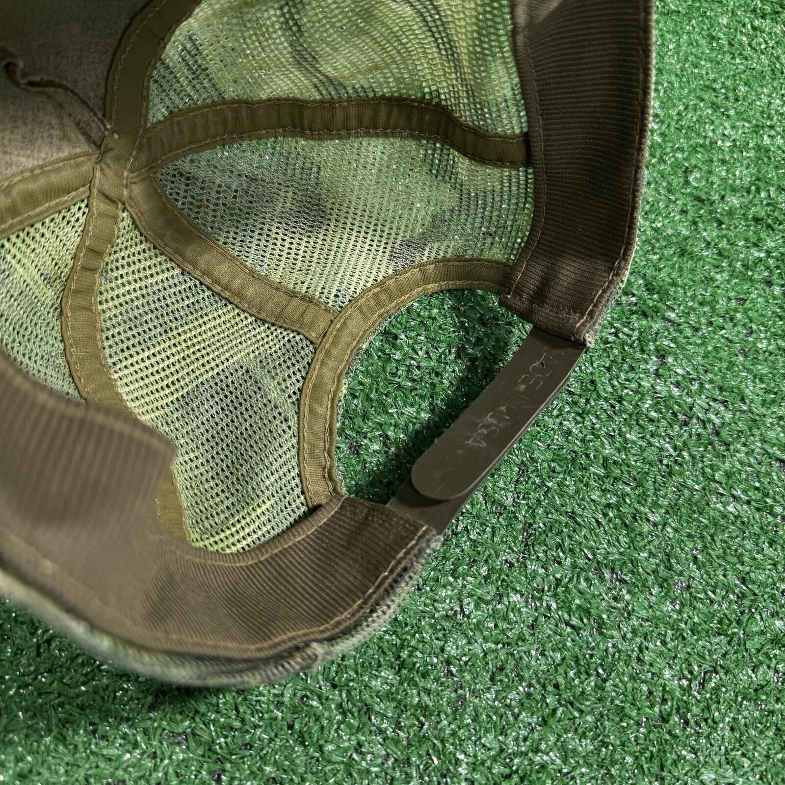 Other Vintage Camo Trucker Hat Mesh Snapback Cap USA Woodland Camo Size ONE SIZE - 7 Thumbnail