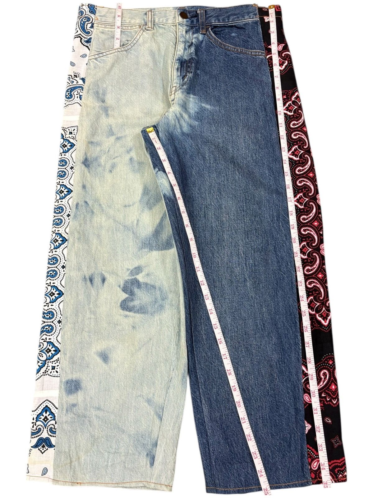 Uniqlo Vintage Uniqlo Lemaire Custom Hybrid Baggy Jeans Size US 33 - 12 Thumbnail