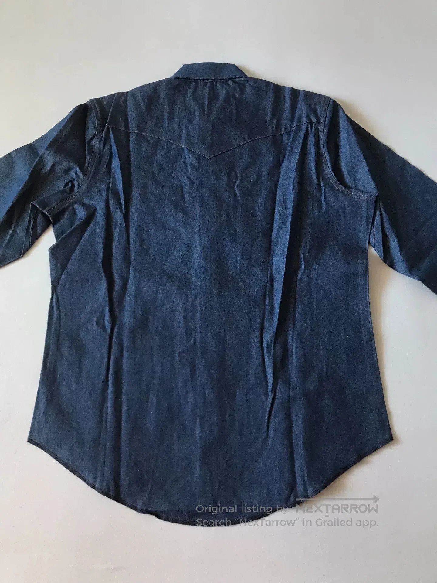 Wrangler Wrangler MS70119 Western Denim Shirt. Size US L / EU 52-54 / 3 - 4 Thumbnail