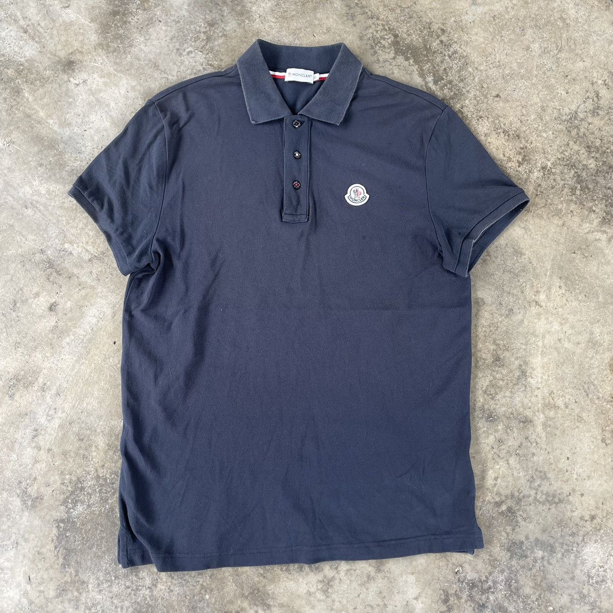 Moncler ❤️Authentic❤️Moncler Embroidered Small Mini Logo Polos Shirts Size US M / EU 48-50 / 2 - 1 Thumbnail