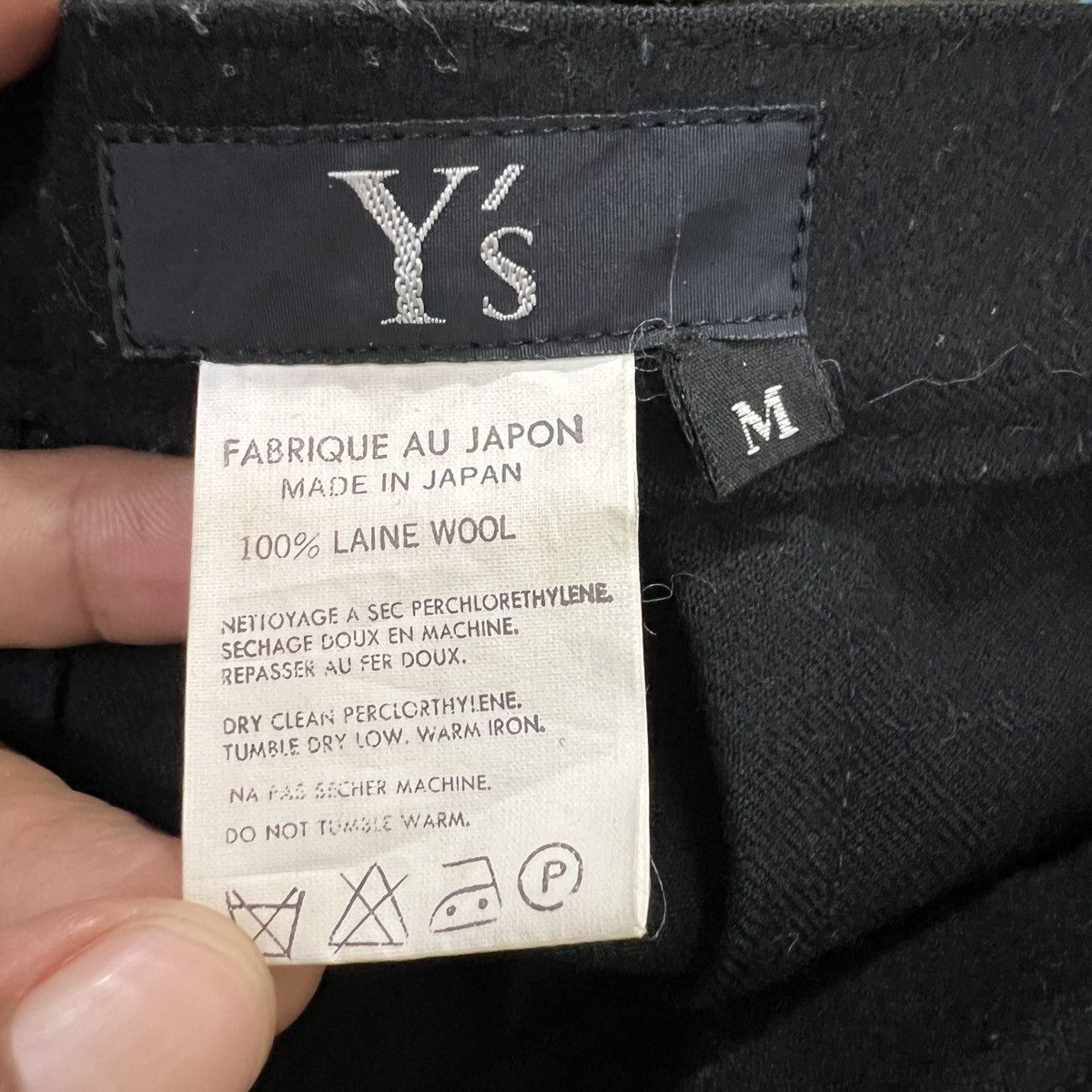 Yohji Yamamoto Yohji Yamamoto Y's For Men Wool Trouser Ballon Pants Size US 29 - 8 Thumbnail