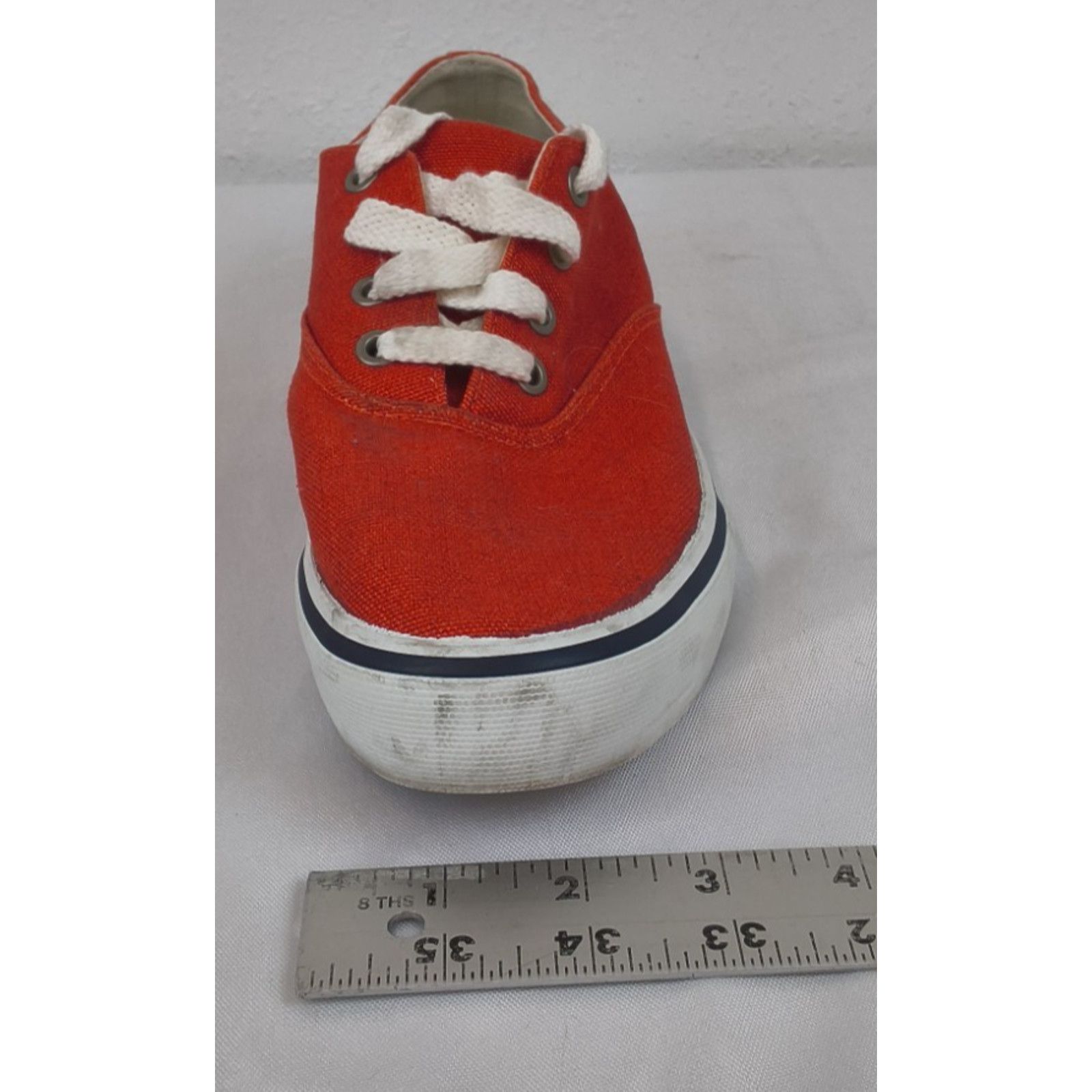 Ralph Lauren Polo Sport Ralph Lauren Canvas VTG Tennis Shoe Men's 7.5 Red Size US 7.5 / EU 40-41 - 11 Thumbnail